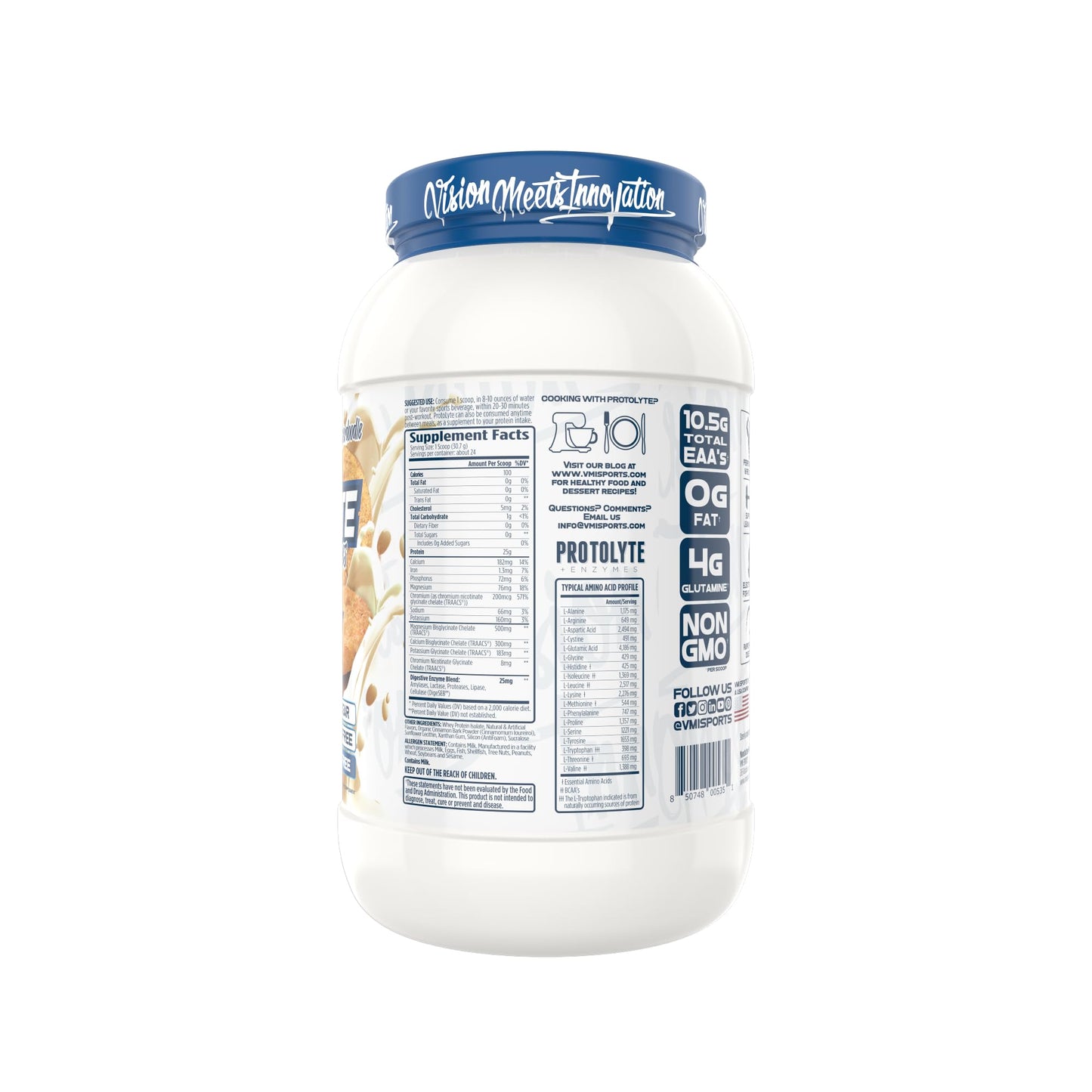 VMI Sports ProtoLyte Protein Powder 30.4