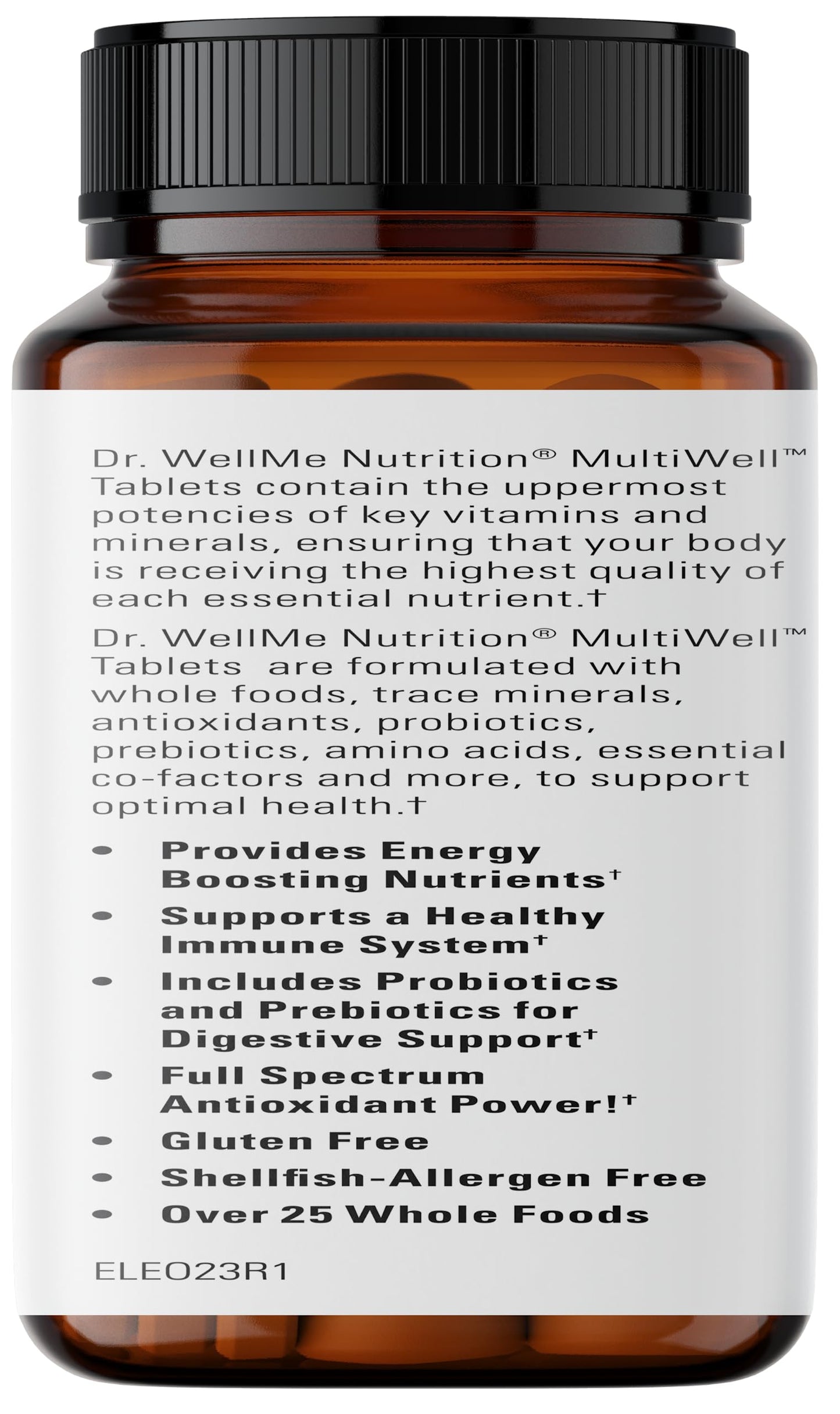 DR WELLME NUTRITION MultiWell Multivitamins for Adults 120 Tablets