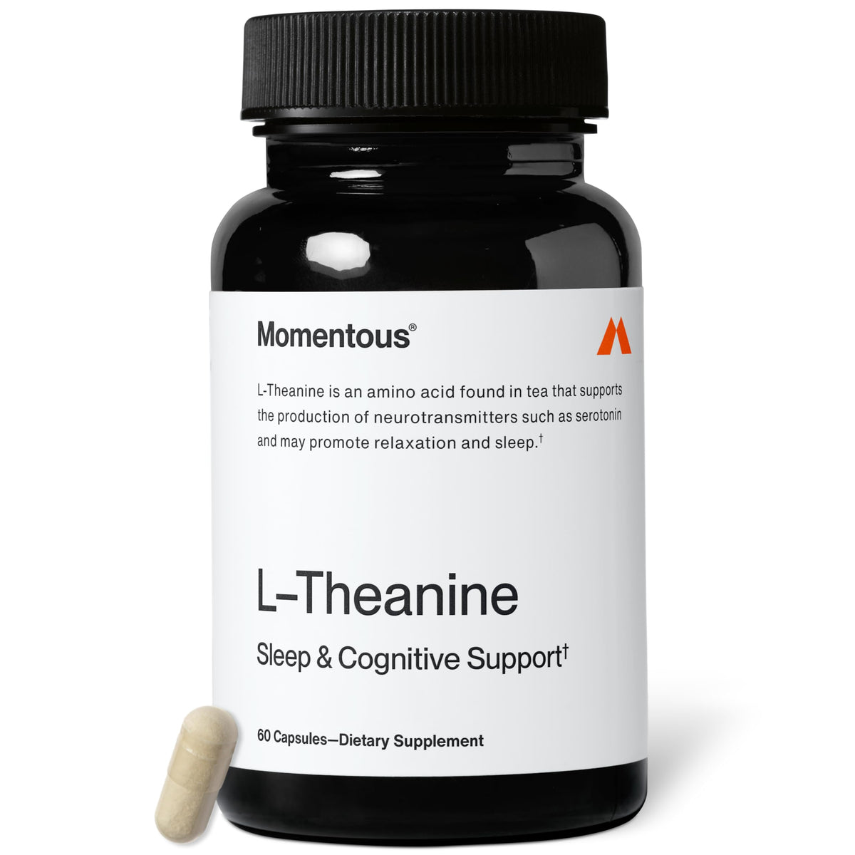 Momentous L-Theanine Supplement, Supports Relaxation & Focus, 200mg
