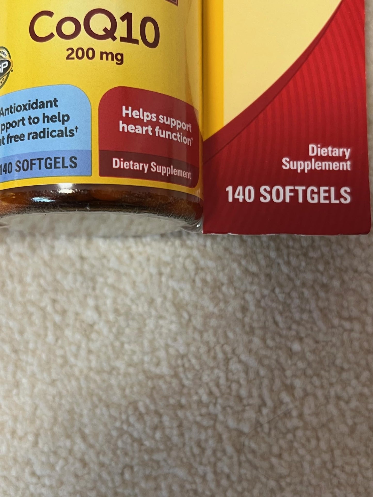 Generic CoQ10 Softgels 140 Count