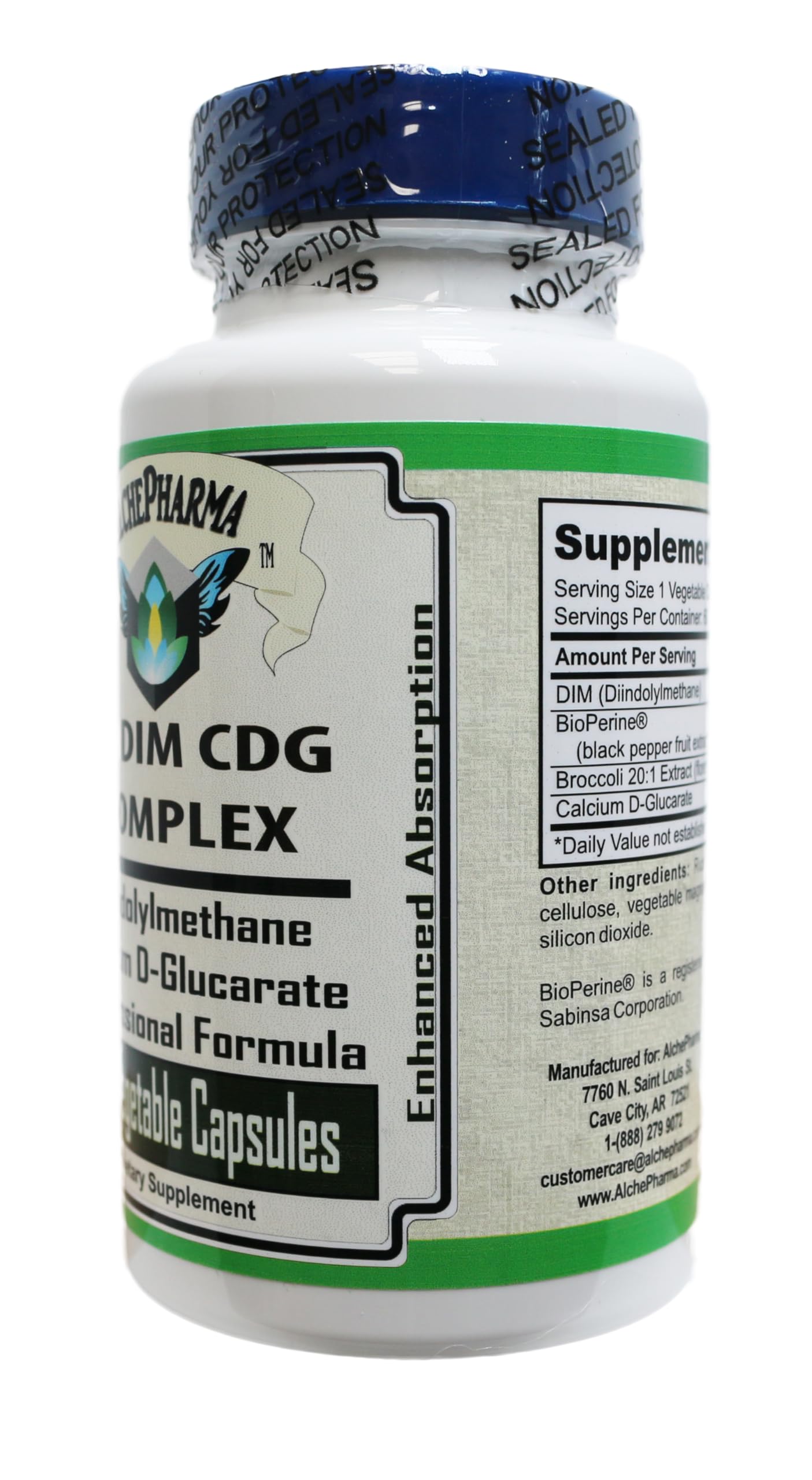 AlchePharma DIM-CDG Complex Capsule 60 Count