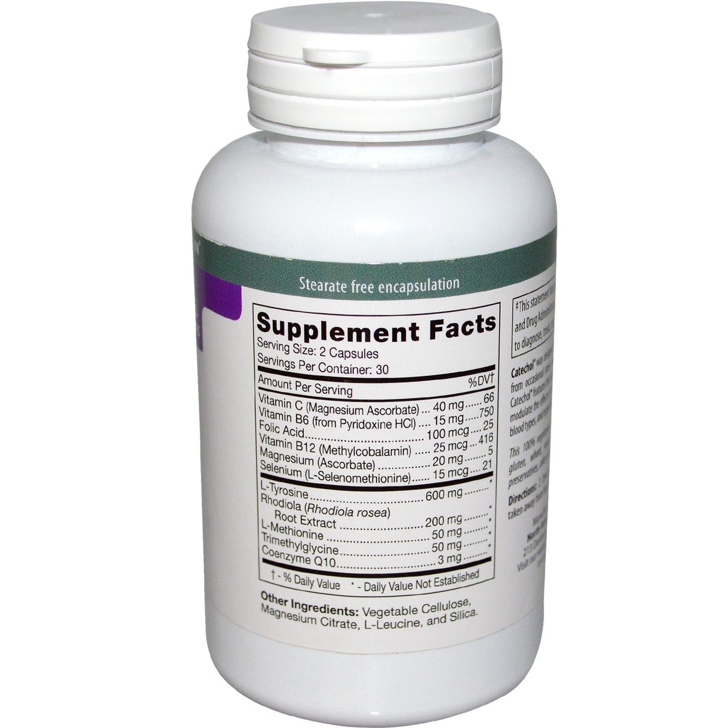 D'Adamo Personalized Nutrition Catechol 60 Capsules