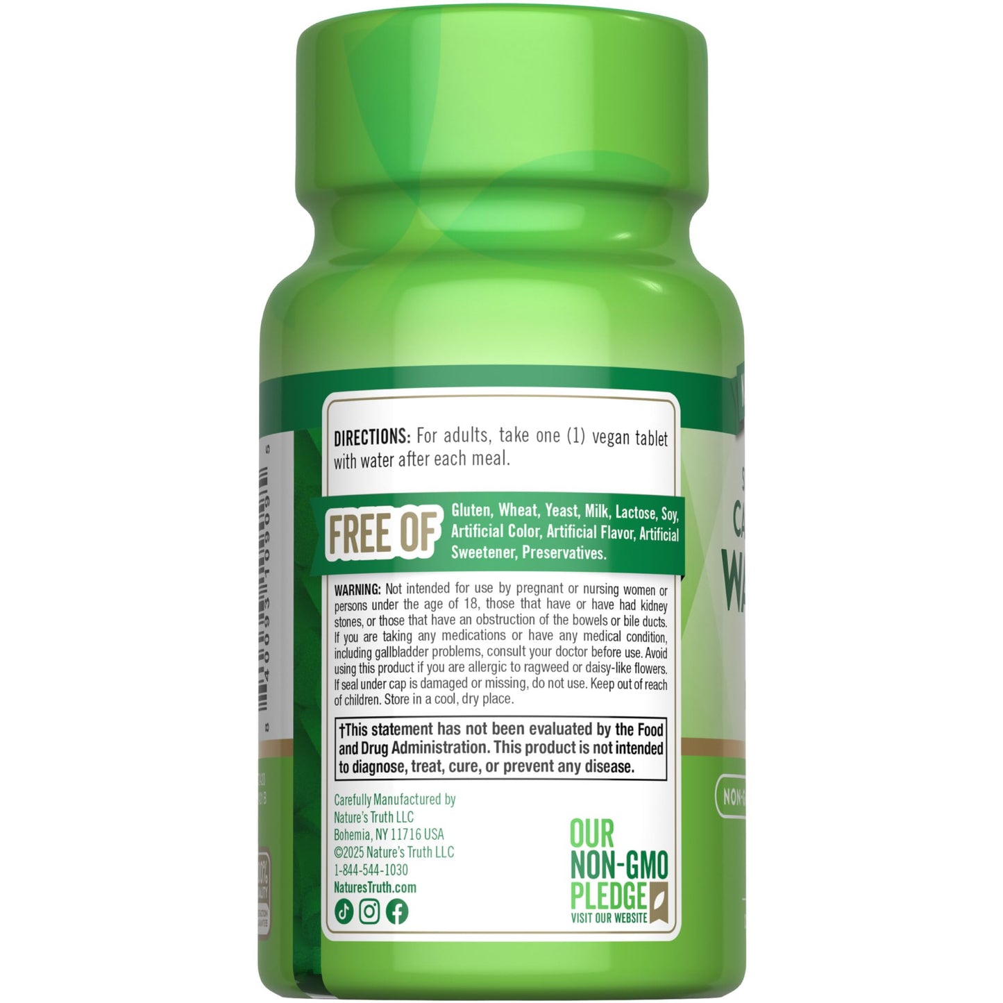 Nature's Truth Super Strength Water Pill with Potassium Tablet 90 Count