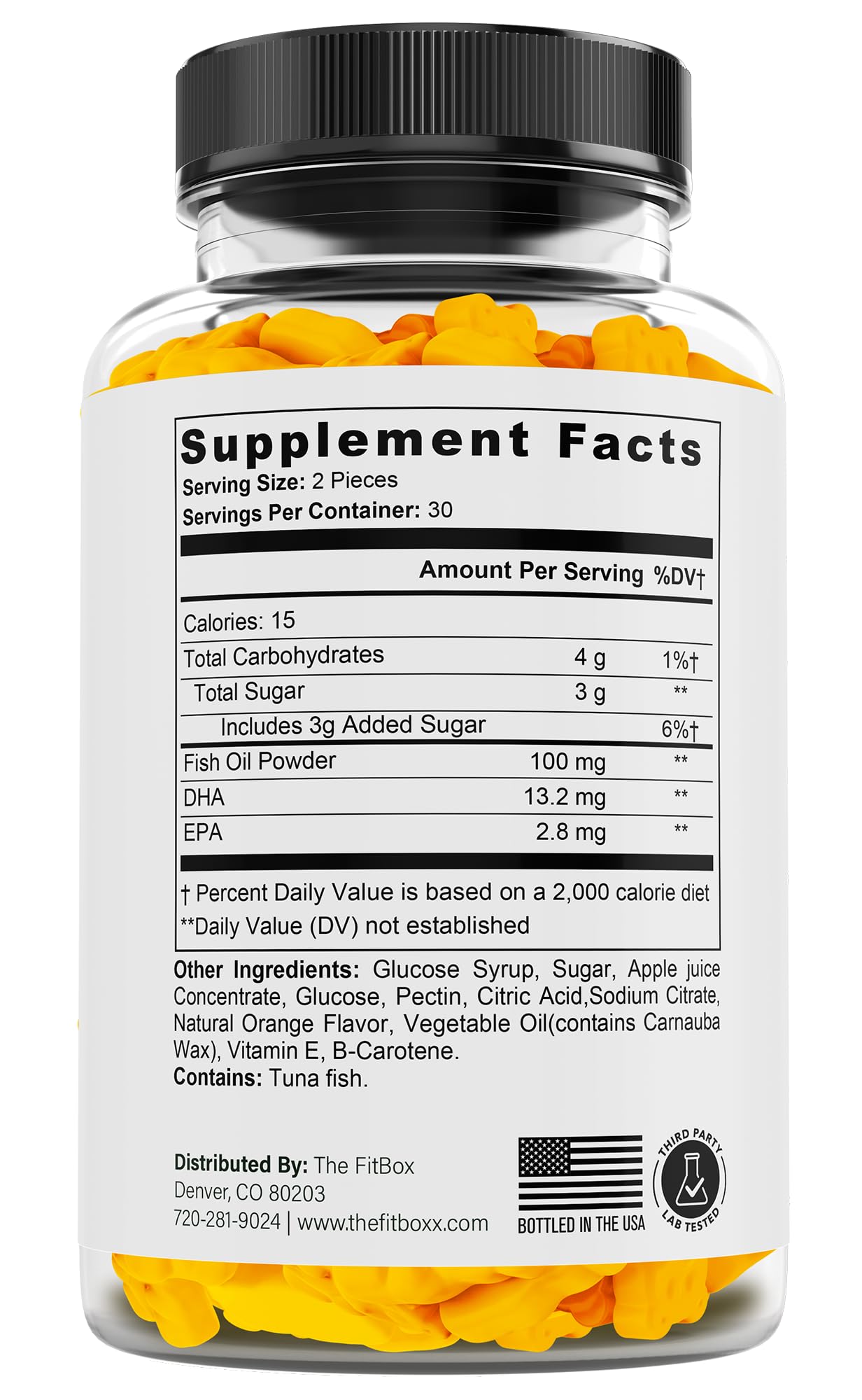 Fit Boxx OmegaEase Omega 3, 60 Capsules