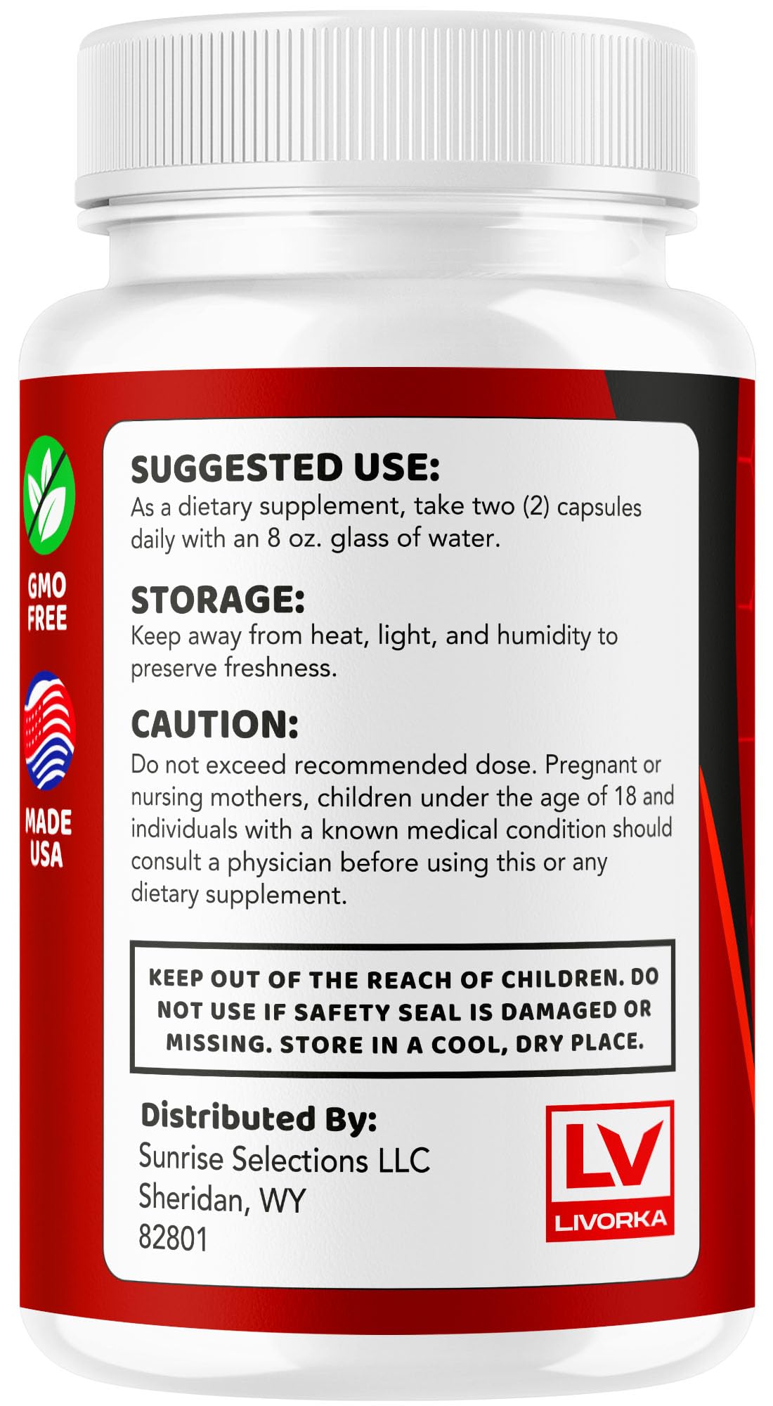 LIVORKA Glyco Switch Capsules, 180 Capsules