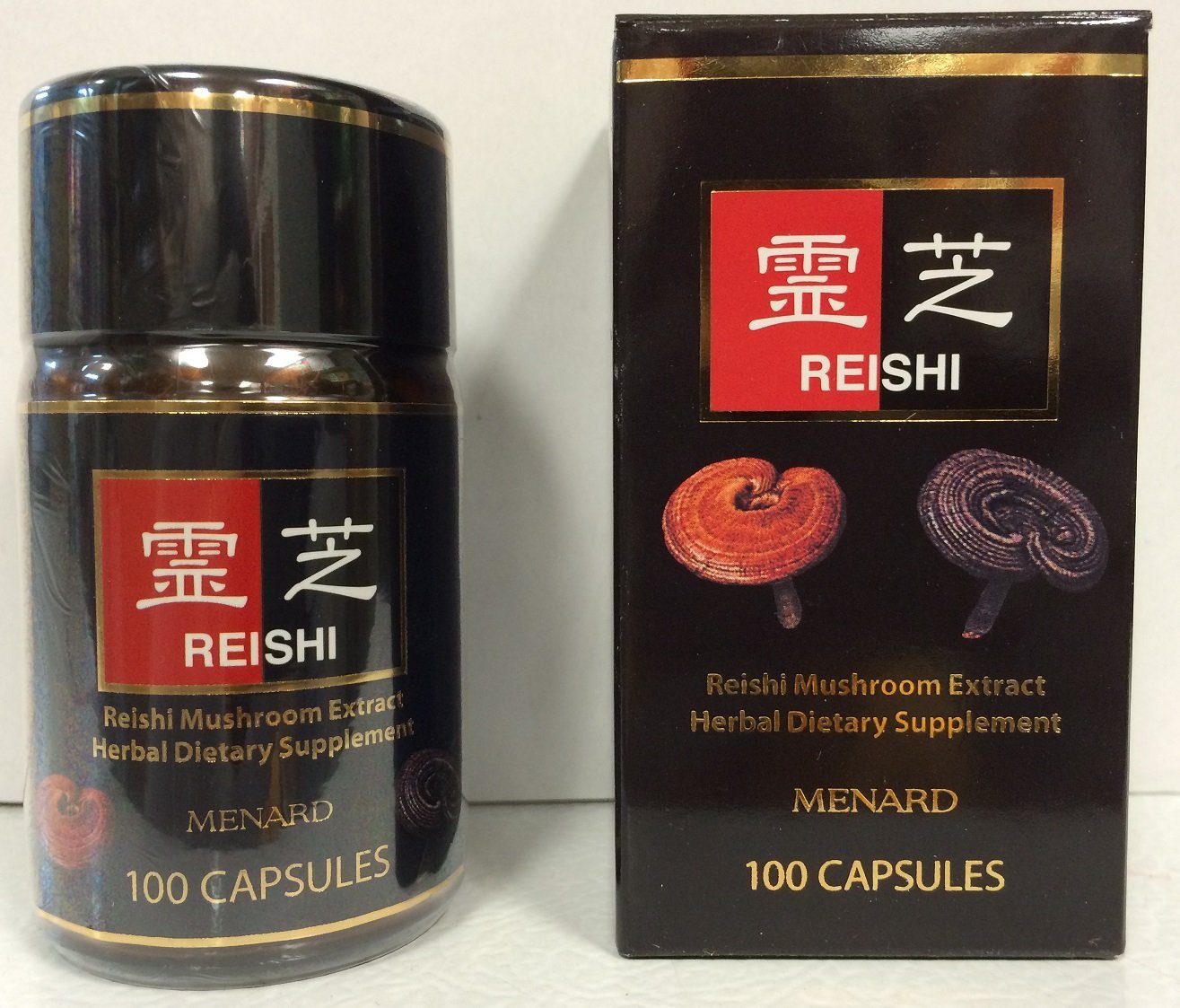Reishi Mushroom Extract by Menard Capsules 1 Count