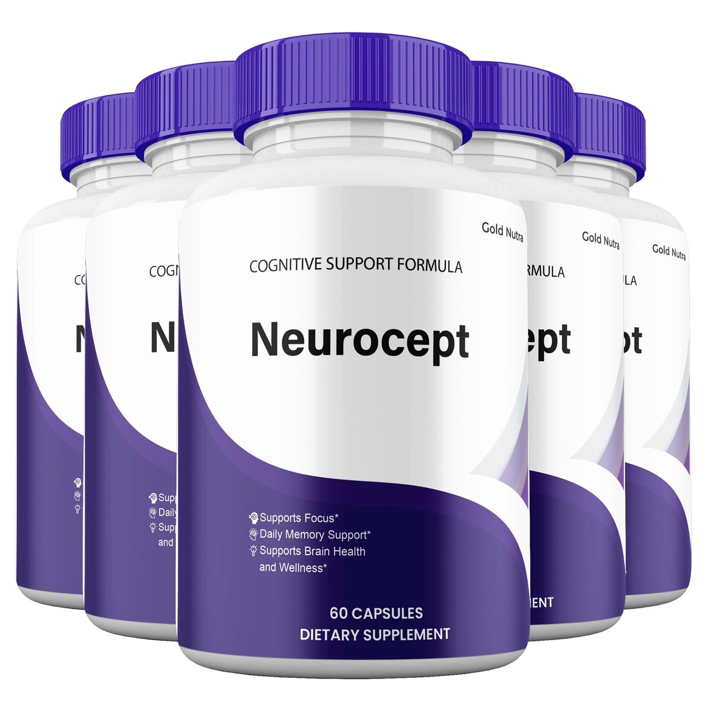 Gold Nutra Neurocept Capsule 5 Pack