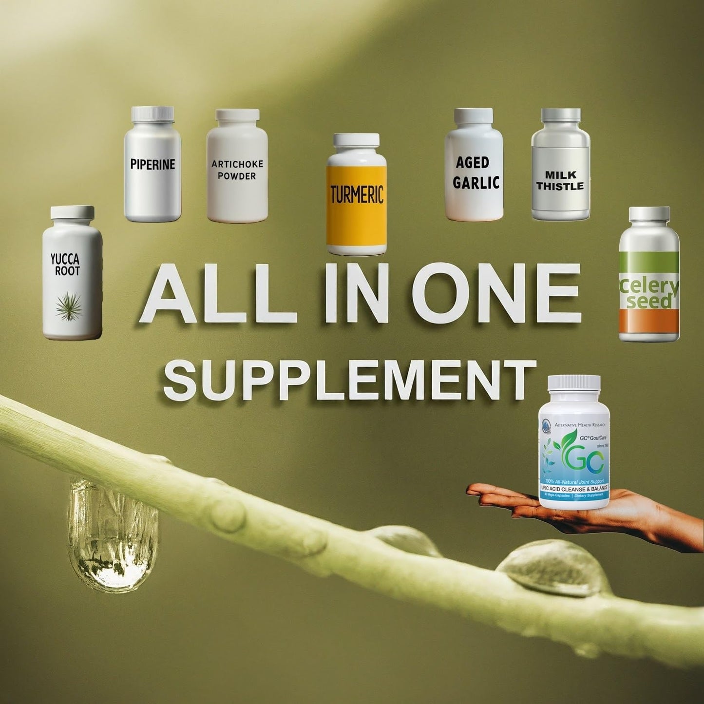 Alternative Health Research LLC GC GoutCare Capsules 270