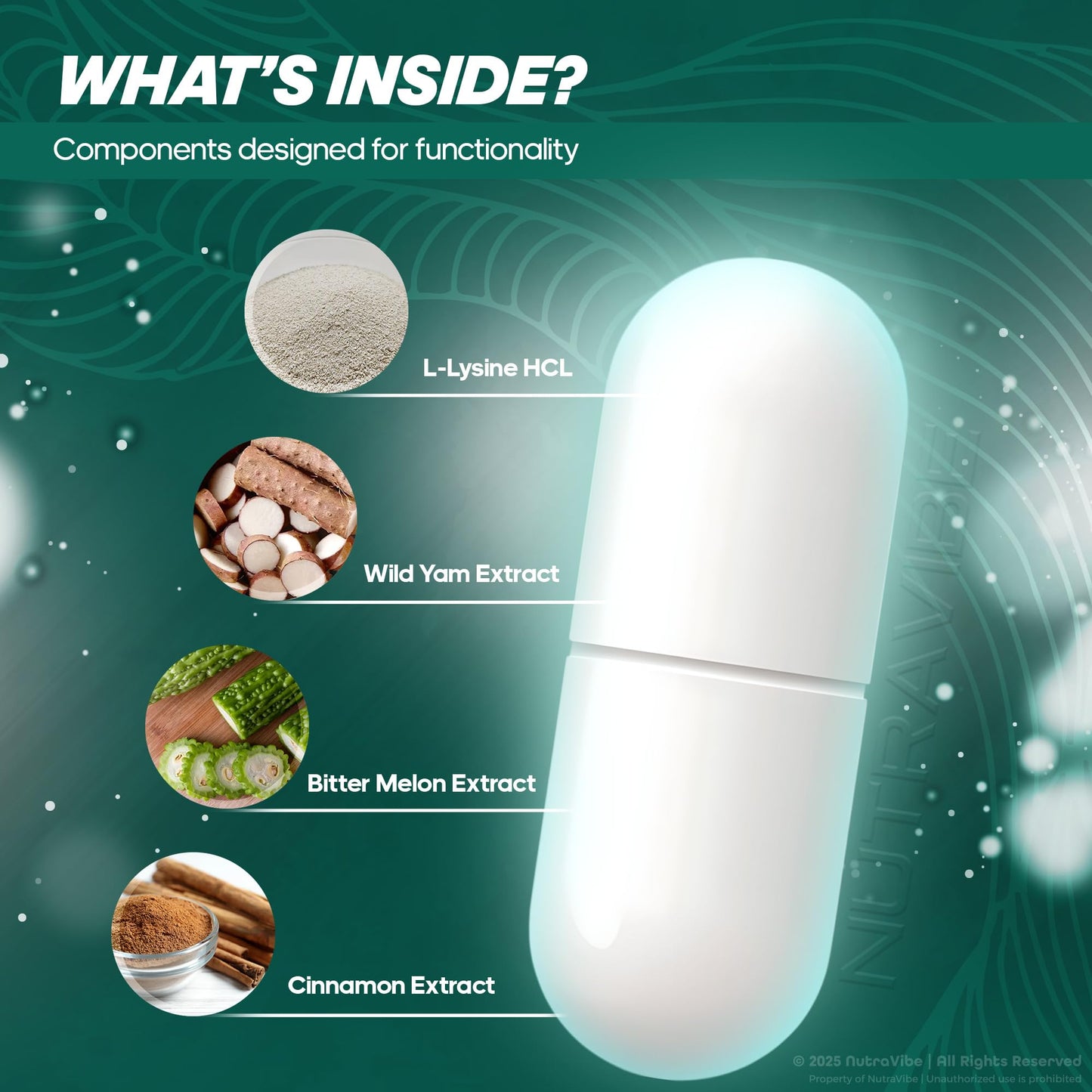 NutraVibe Synaptigen Capsules 180 Count