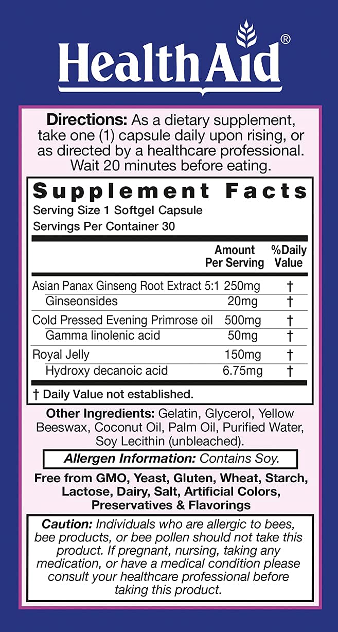 HealthAid Royal 3 Capsules, 30 Count