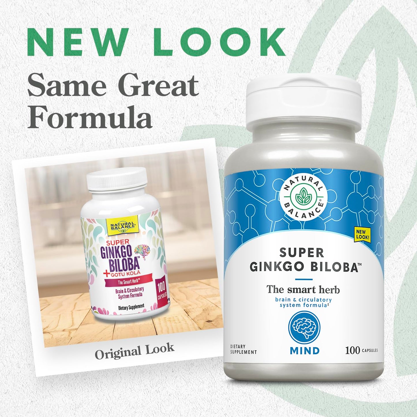 Natural Balance Super Ginkgo Biloba Plus Capsule, 100 Count