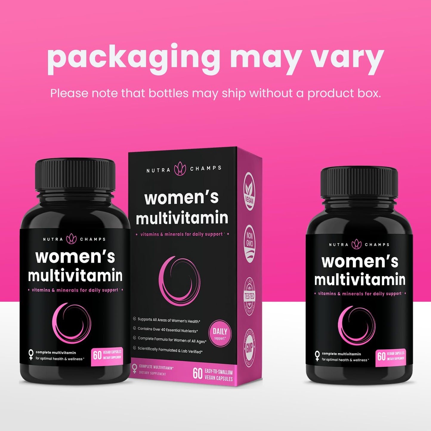 NutraChamps Multivitamin for Women Gummy 240 Count