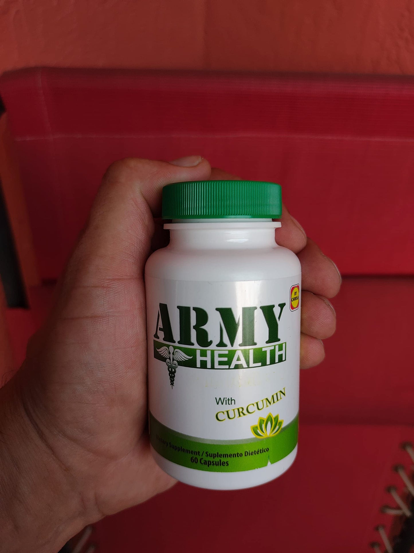 ARMY HEALTH Turmeric Curcumin Supplement Capsules 1 Capsule