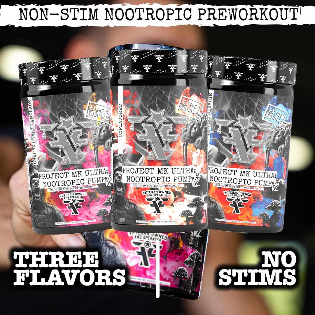 Frontline Formulations Project MK Ultra V2 Pre-Workout Powder 17 Servings