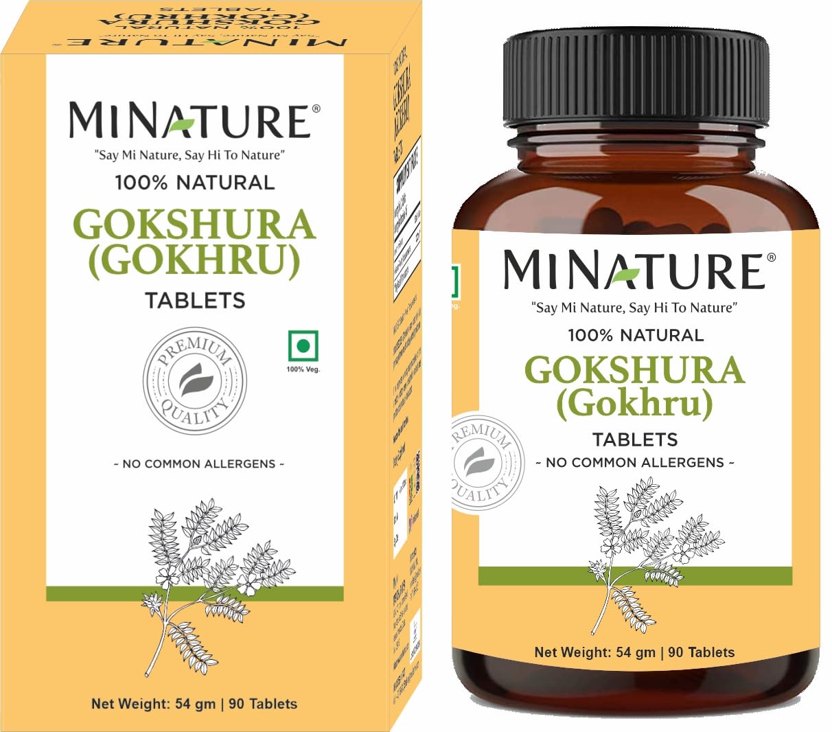 minature Gokshura (Tribulus Terrestris) Tablets 90 Count