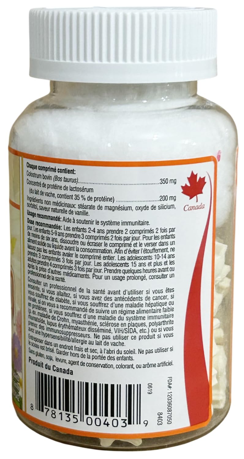 Bill Natural Sources Bill Beauty Children's Colostrum Chewables 90