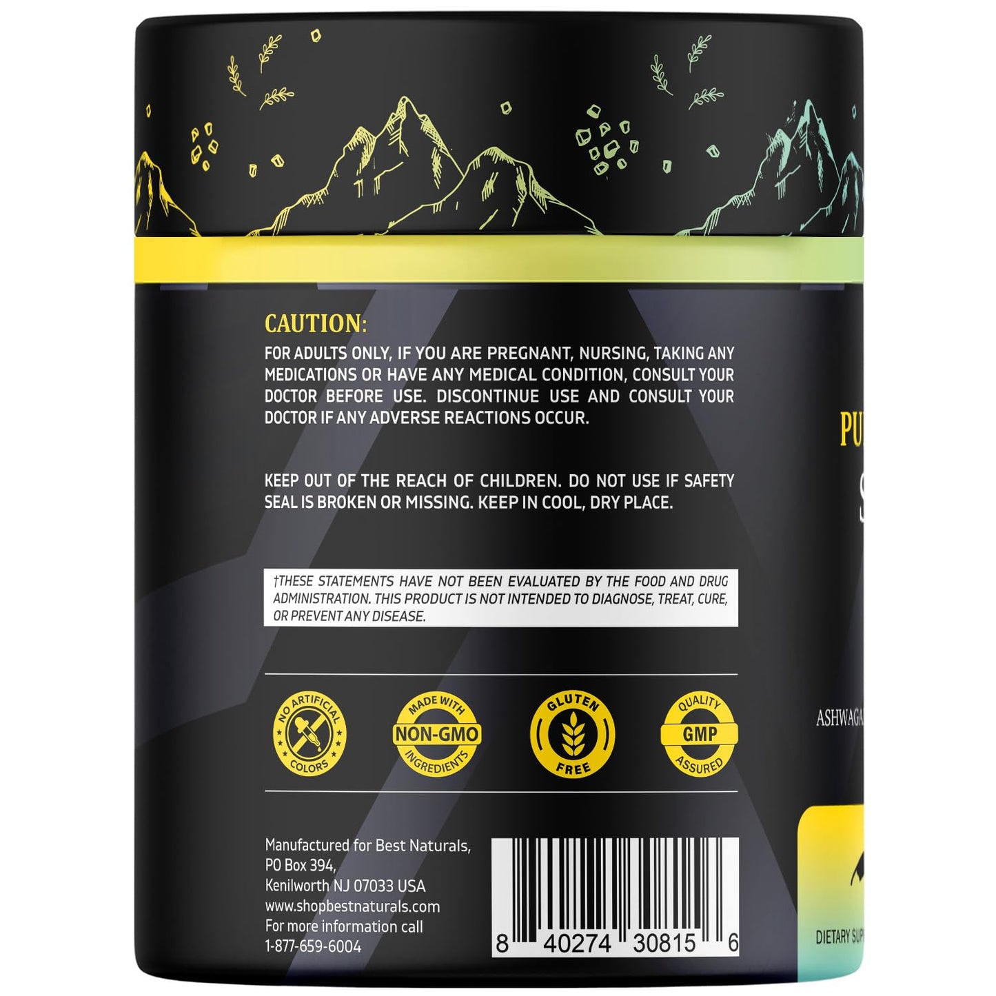 Best Naturals Shilajit Gummies 60 Count