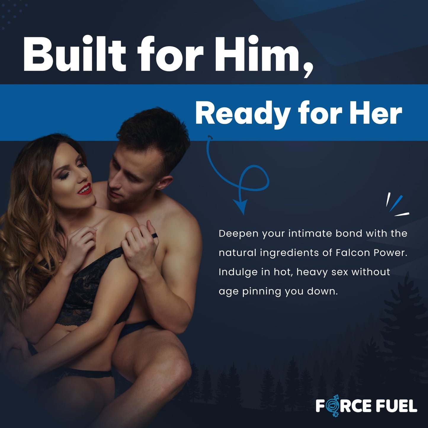 FORCE FUEL Sex Pills for Men Capsule 90 Count