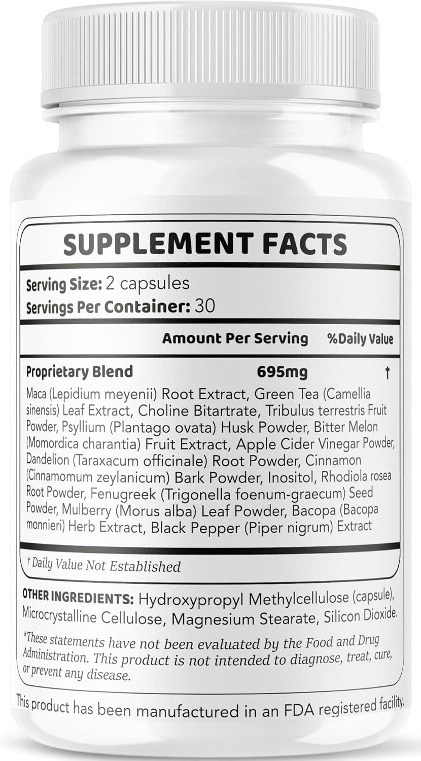 Valdivia GlucoElixir Pro Capsules 300