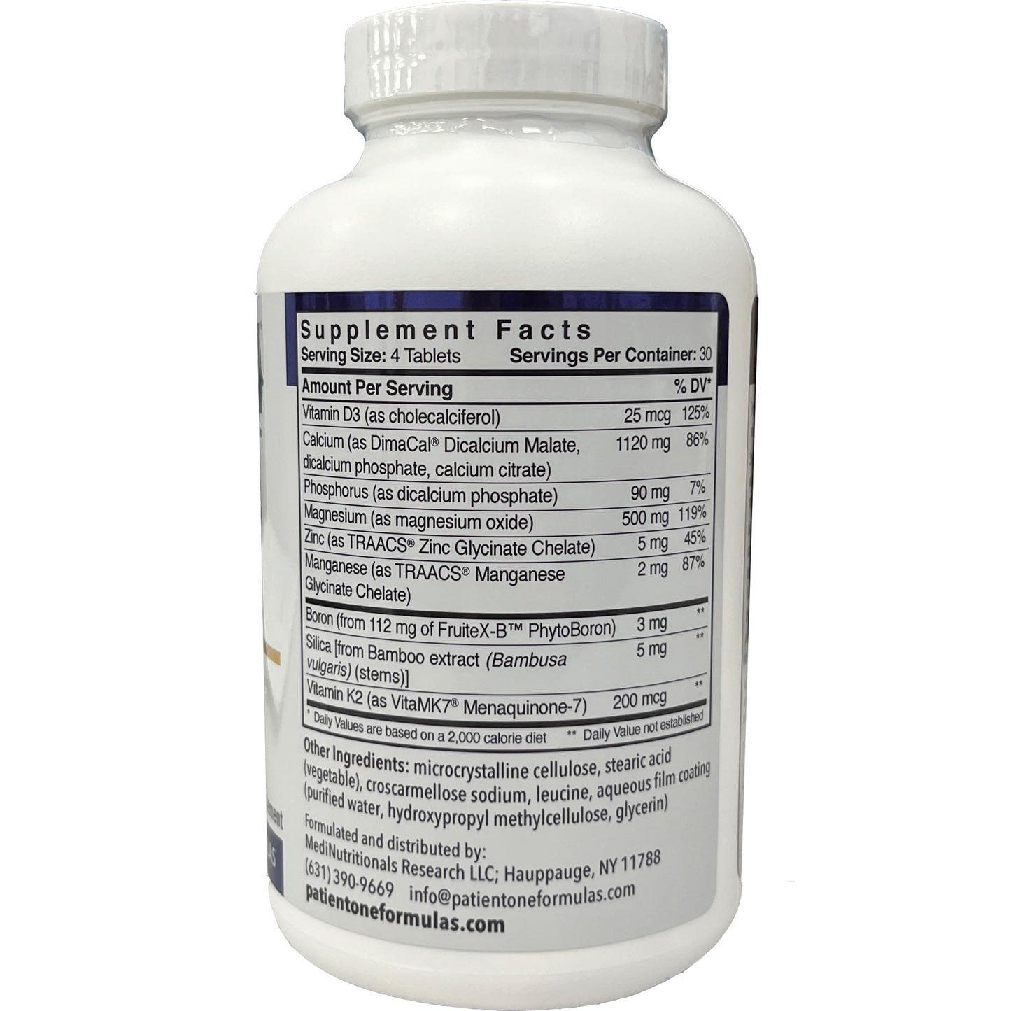 Patient One OsteoOne Tablet, 120 Tablets