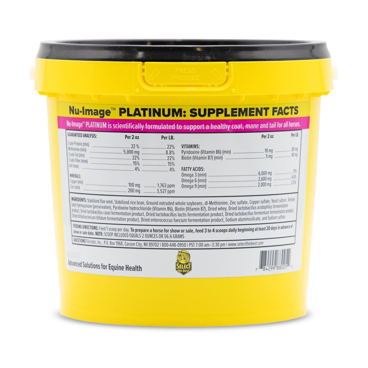 Select The Best Platinum Nu-Image Capsule, 1 Capsule