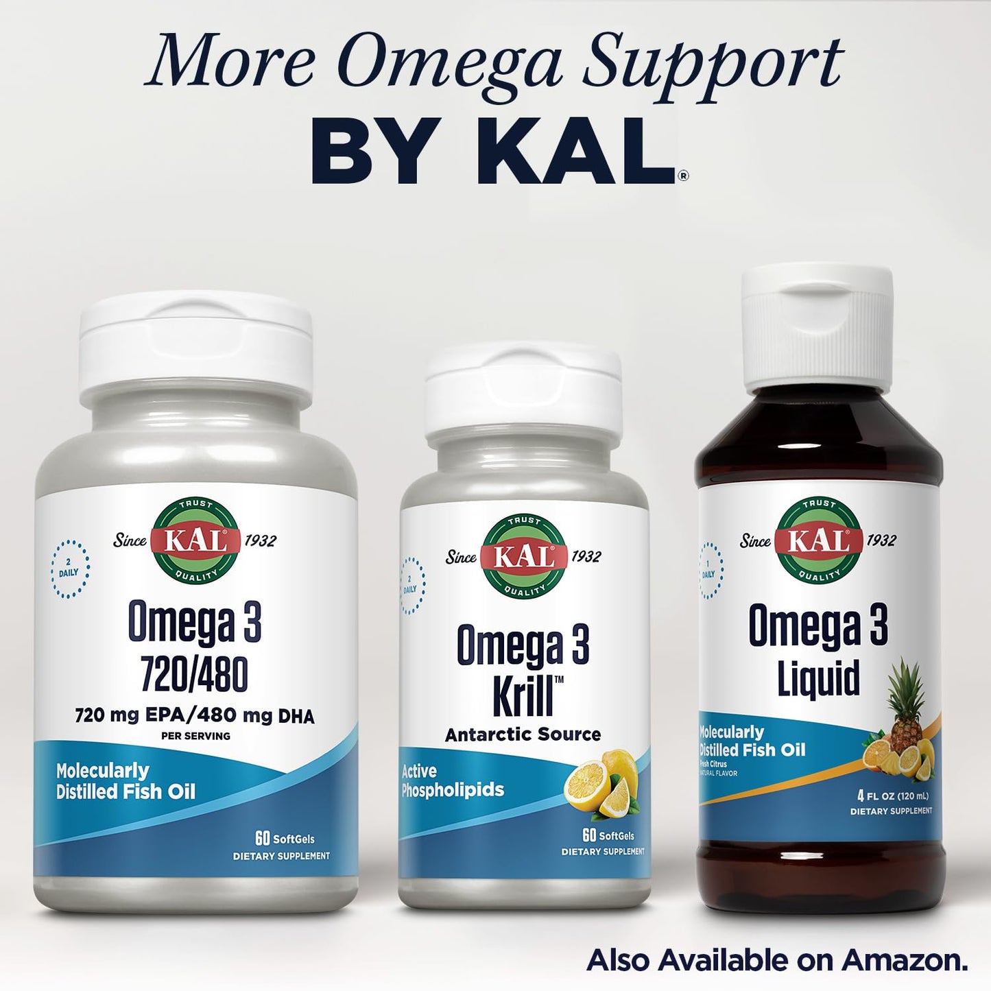 KAL Ultra Omega 3-6-9 1200mg Softgels, 100-count