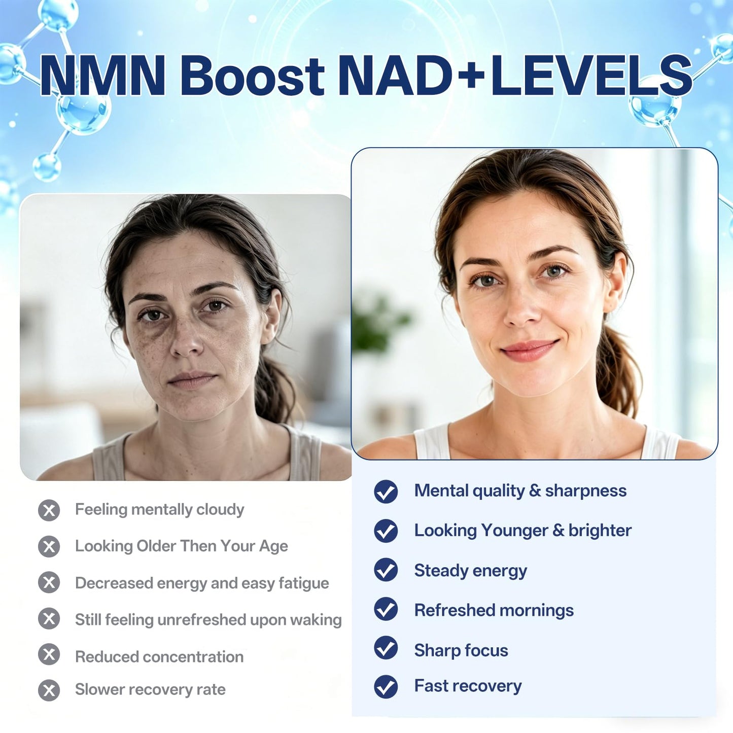 Oopeatol NMN 400mg Capsules, 120 Count