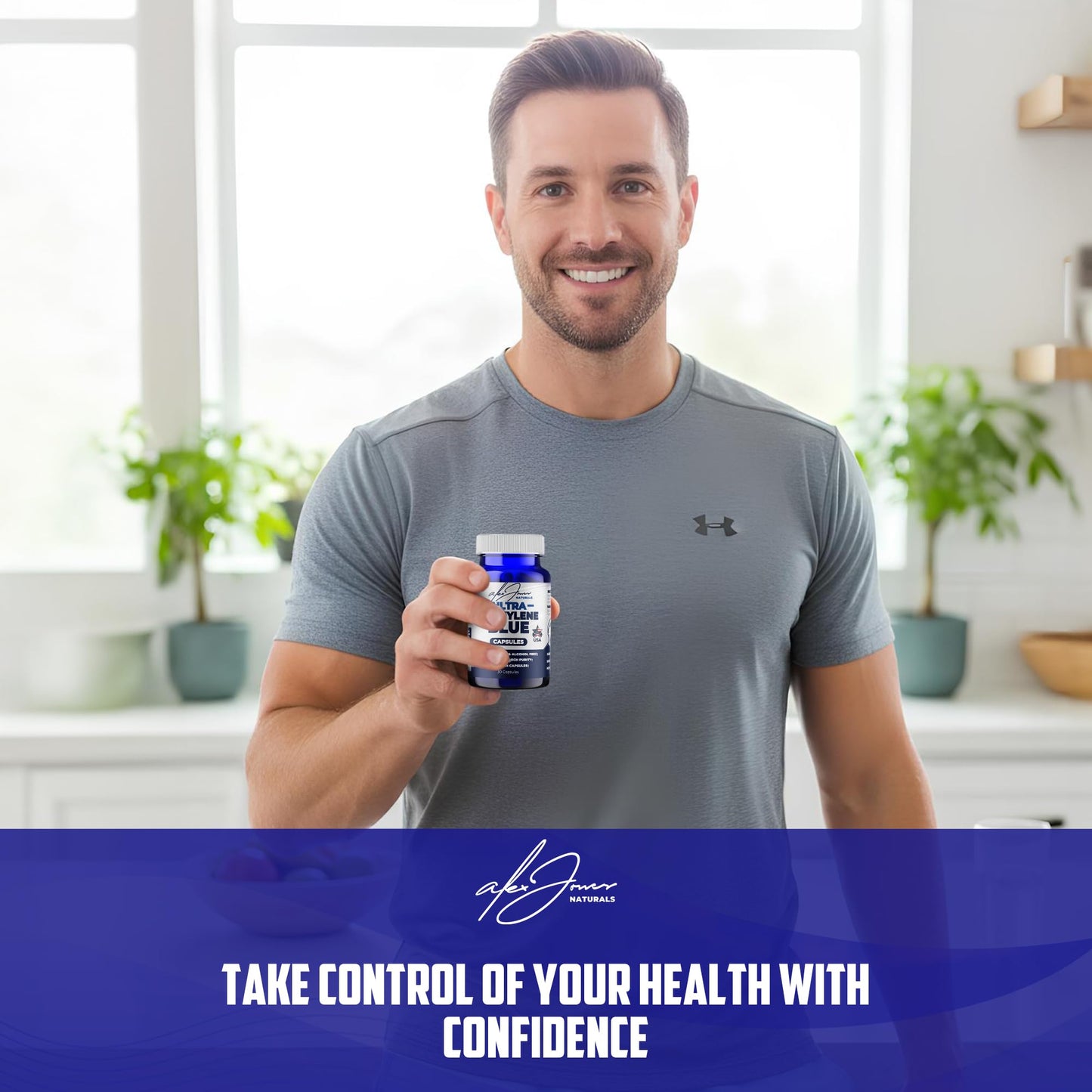 Alex Jones Naturals Methylene Blue with Vitamin C 30 Capsules