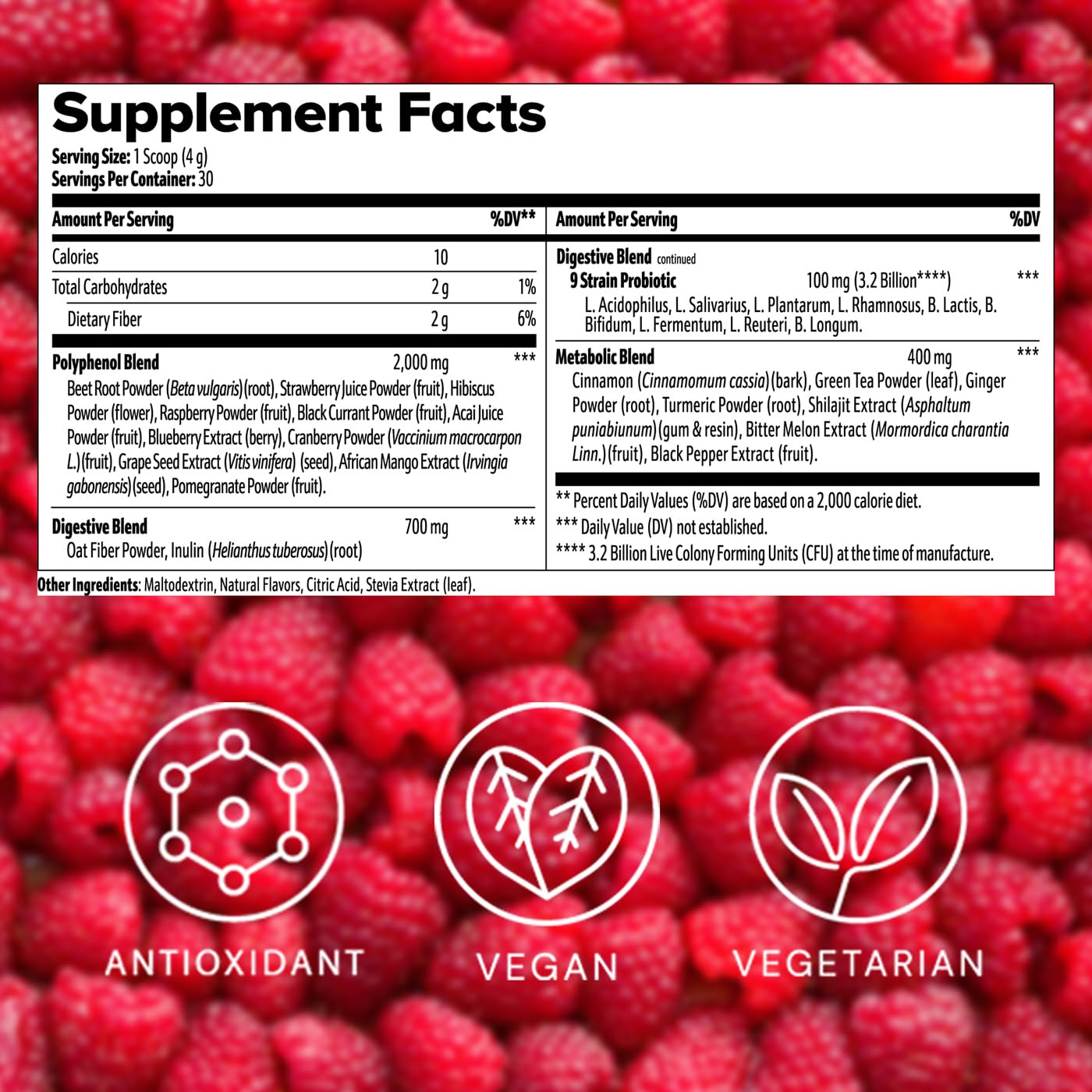 GenoPalate Everyday Super Reds Powder, 4.23 oz