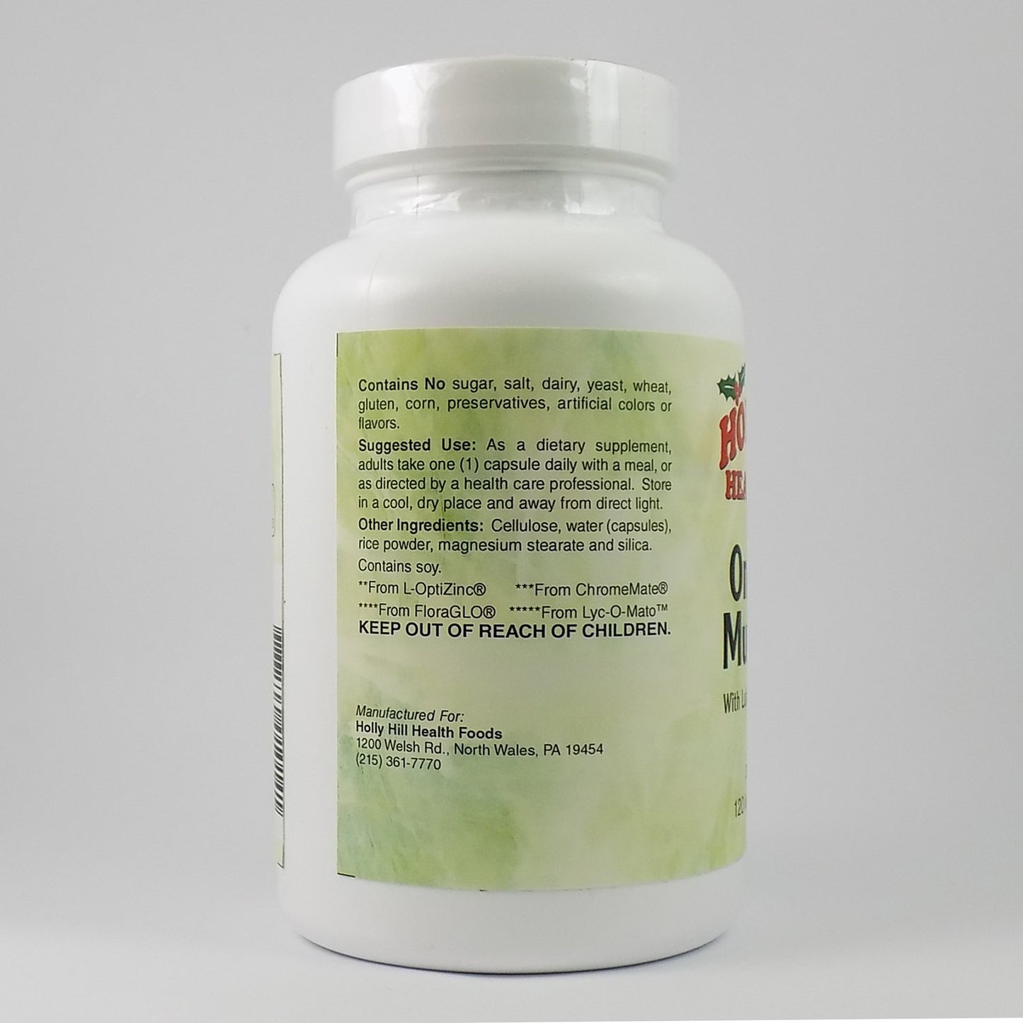 Holly Hill Health Foods One-Daily Multi Caps Capsule 120