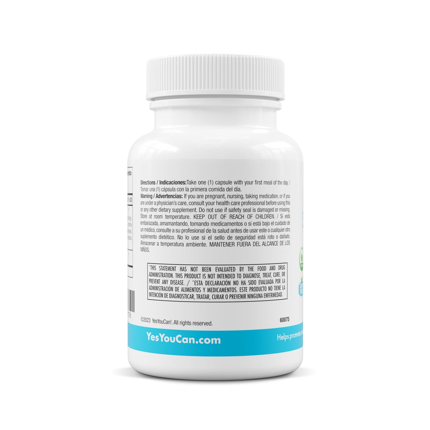 Yes You Can! Slim Down Dietary Supplements Capsules, 120 Count