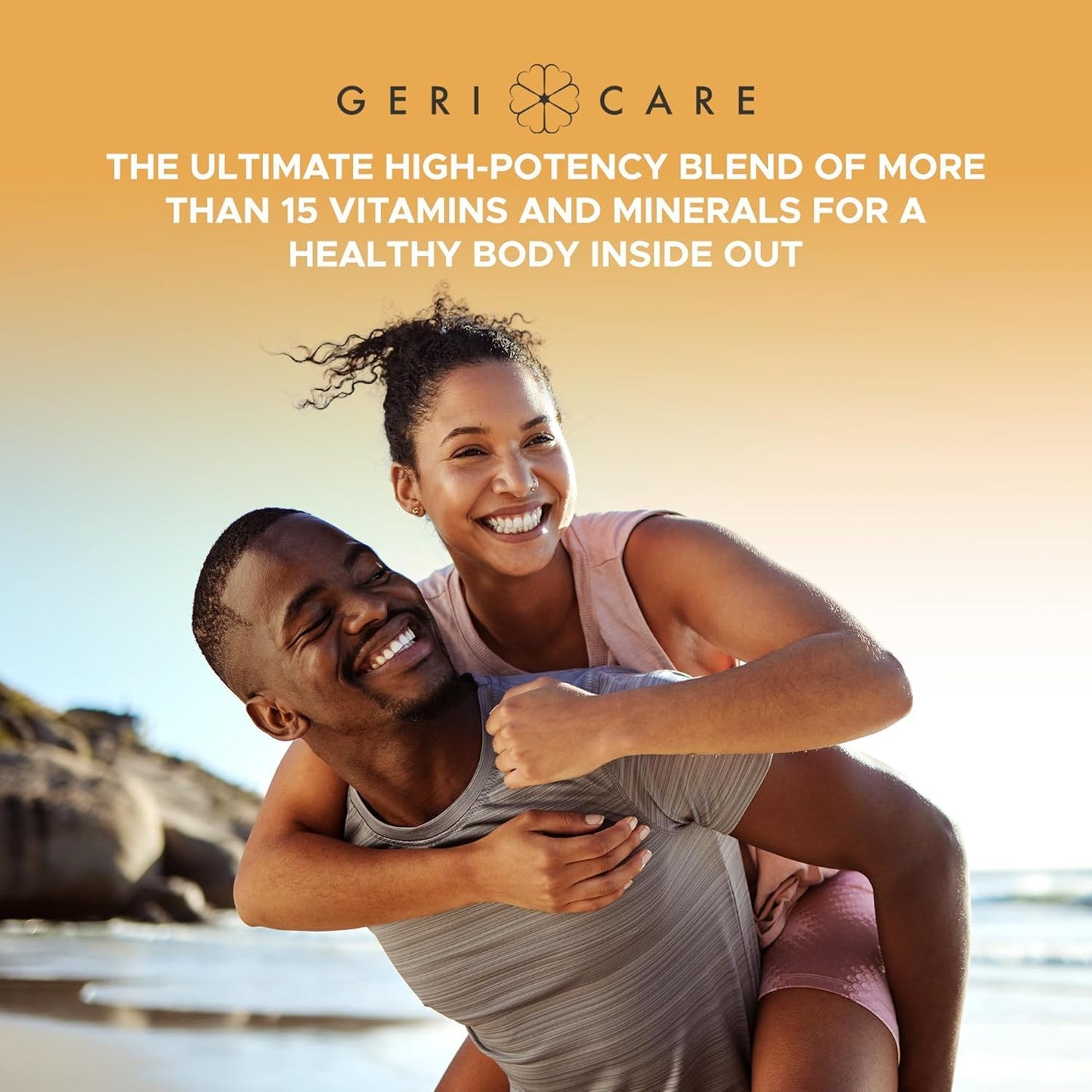 GeriCare One-Daily Multivitamins with Minerals Tablets, 200 Count