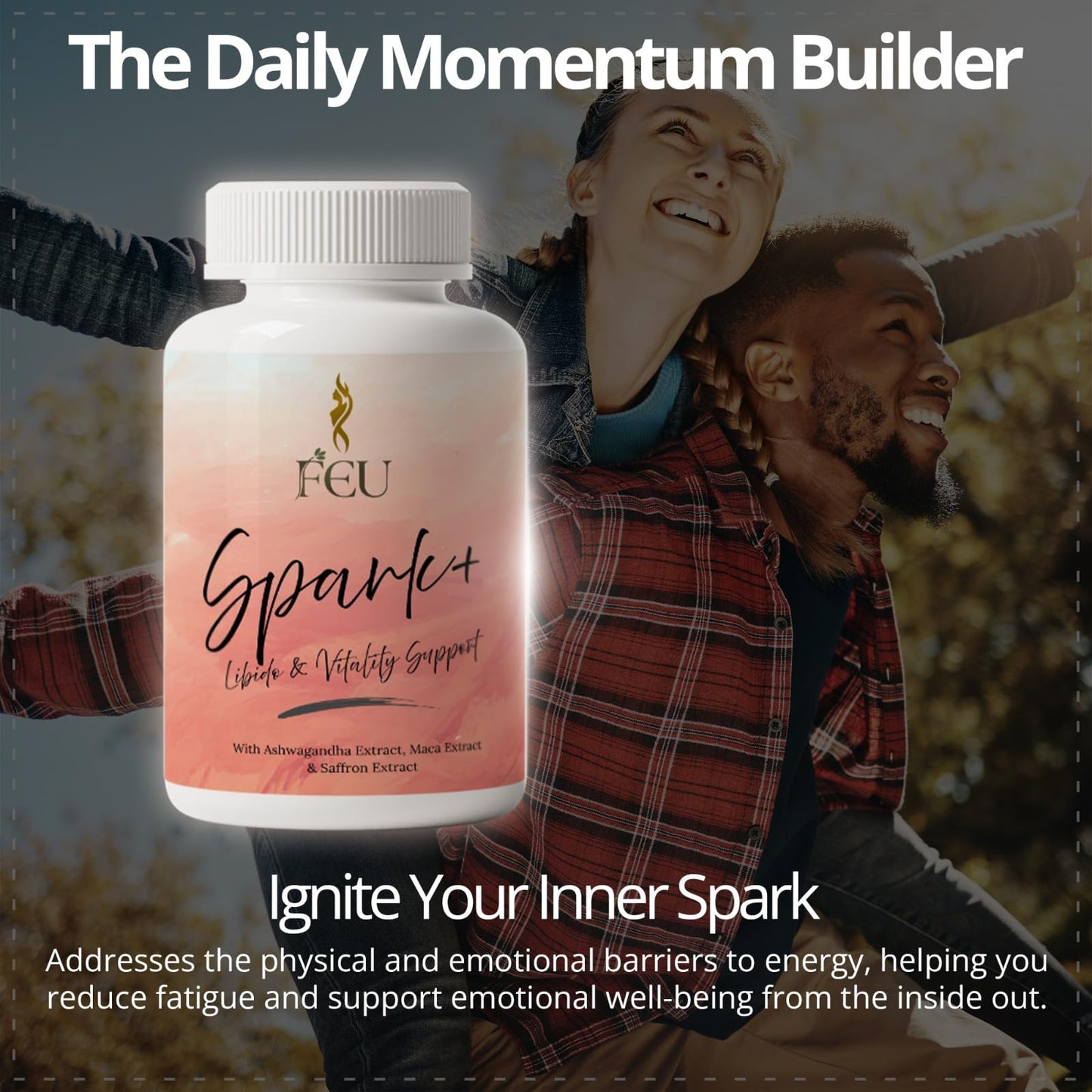 FEU Spark Plus Women Libido & Intimacy Support Capsule, 120 Capsules