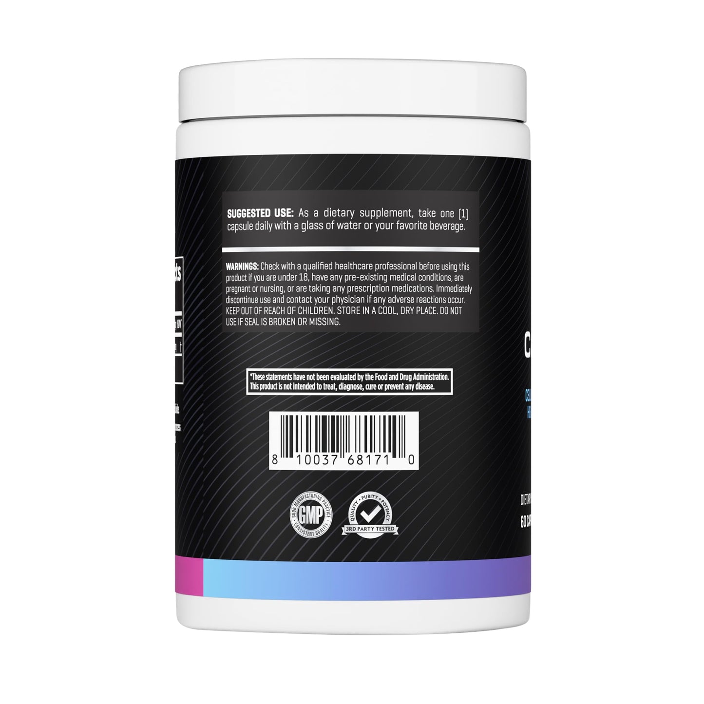 RAW Synergies Carnosine Capsules 60 Capsules