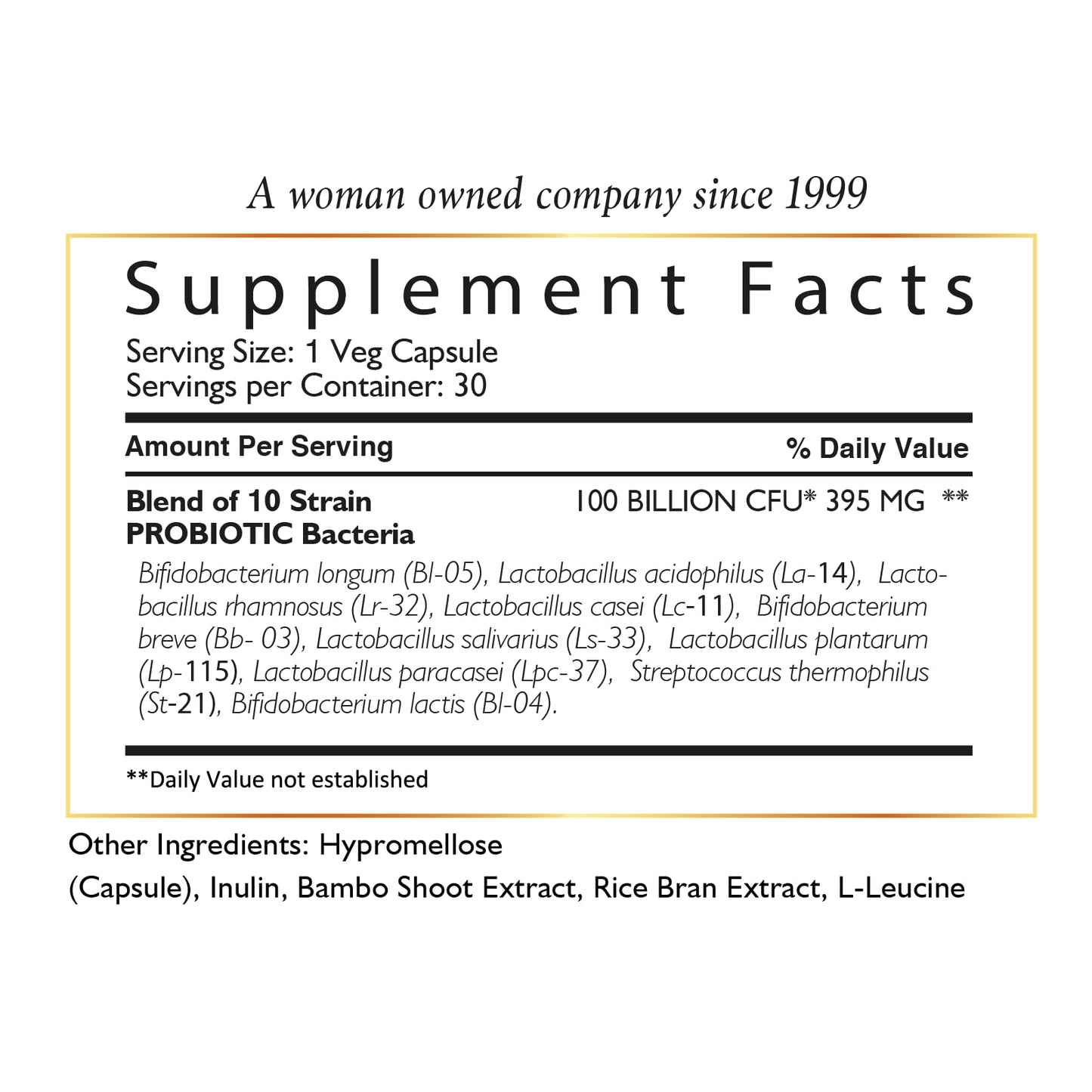 Cocó March N.M.D Probiotics 100 Billion Capsules, 30 Count