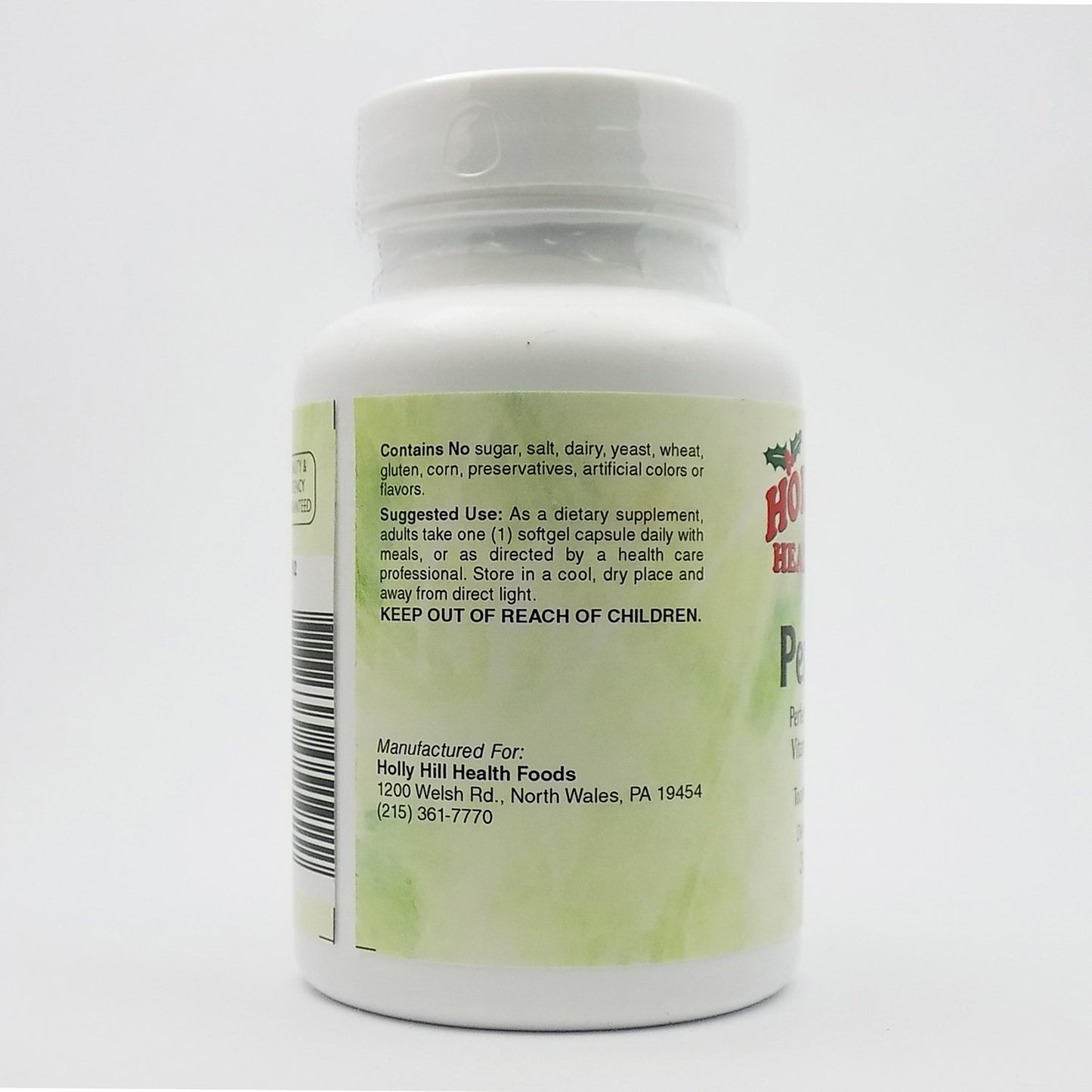 Holly Hill Health Foods Perfect E Compound Softgels 30 Softgels
