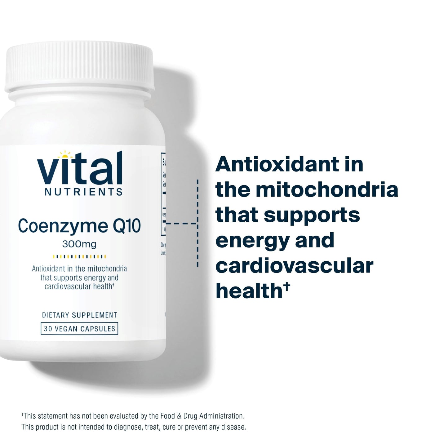 Vital Nutrients CoQ10 300mg Capsule 30 Capsules