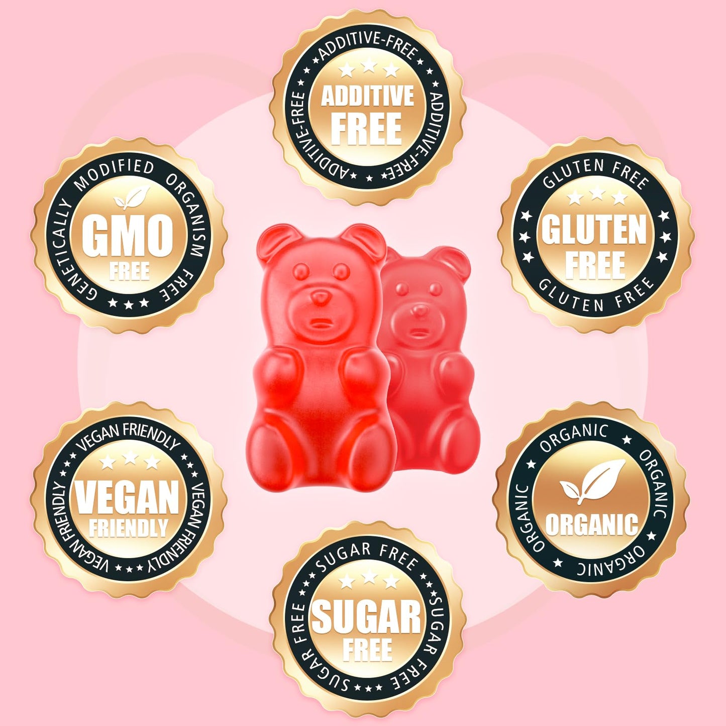 softbear Glucosamine Chondroitin Gummies, 60 Count