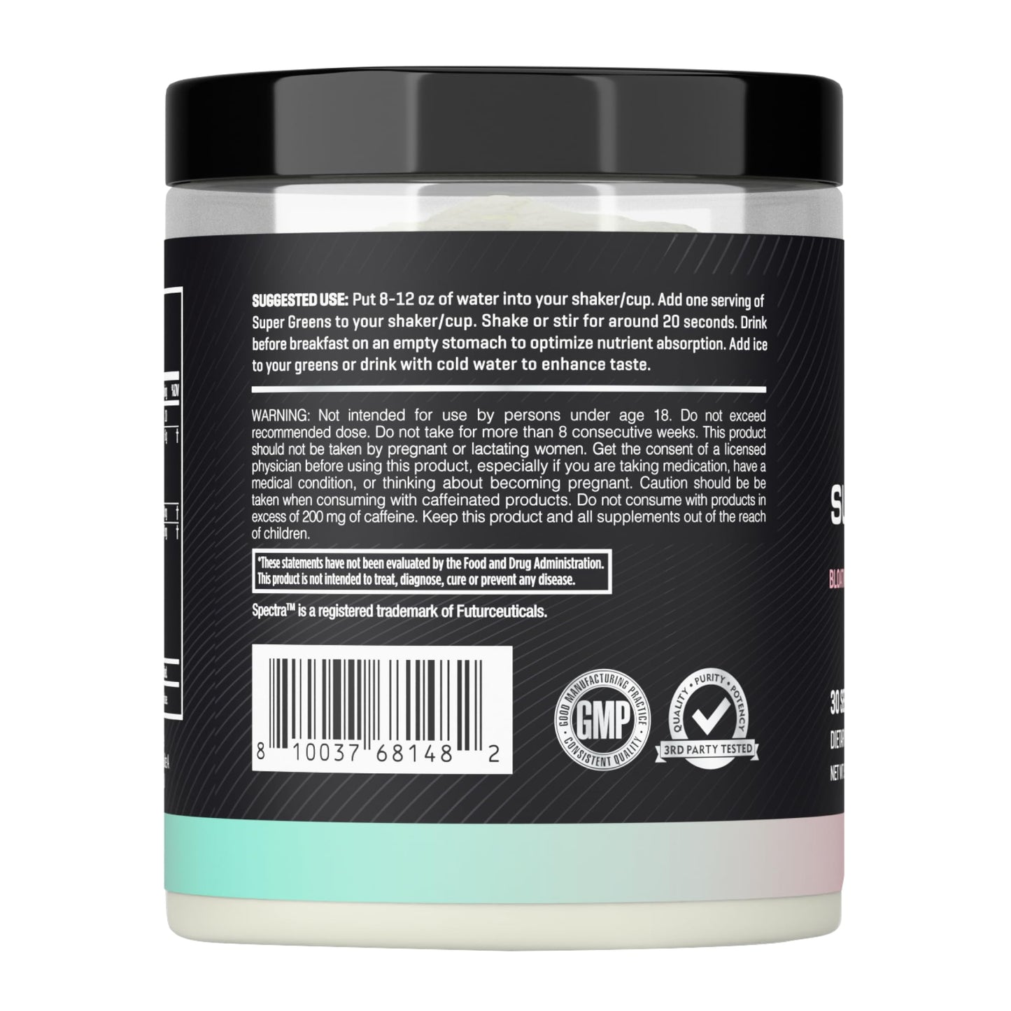 RAW Synergies Daily Superfoods Greens Watermelon Powder 22.58 oz