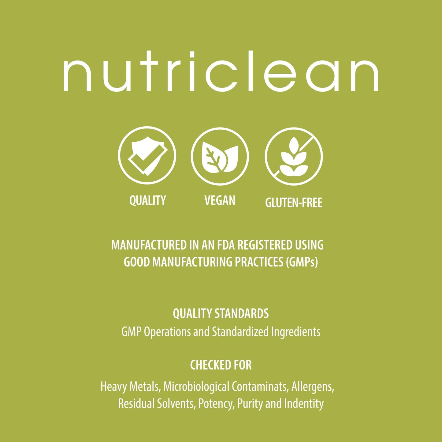 NutriClean Aloe Tablets 30 Count