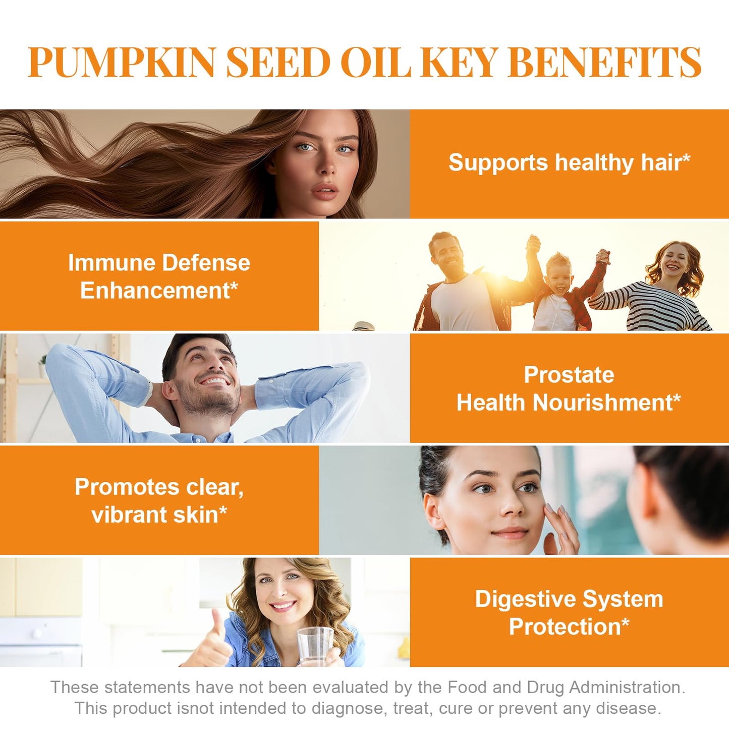 JulyDeer Pumpkin Seed Oil with Saw Palmetto Softgels 360