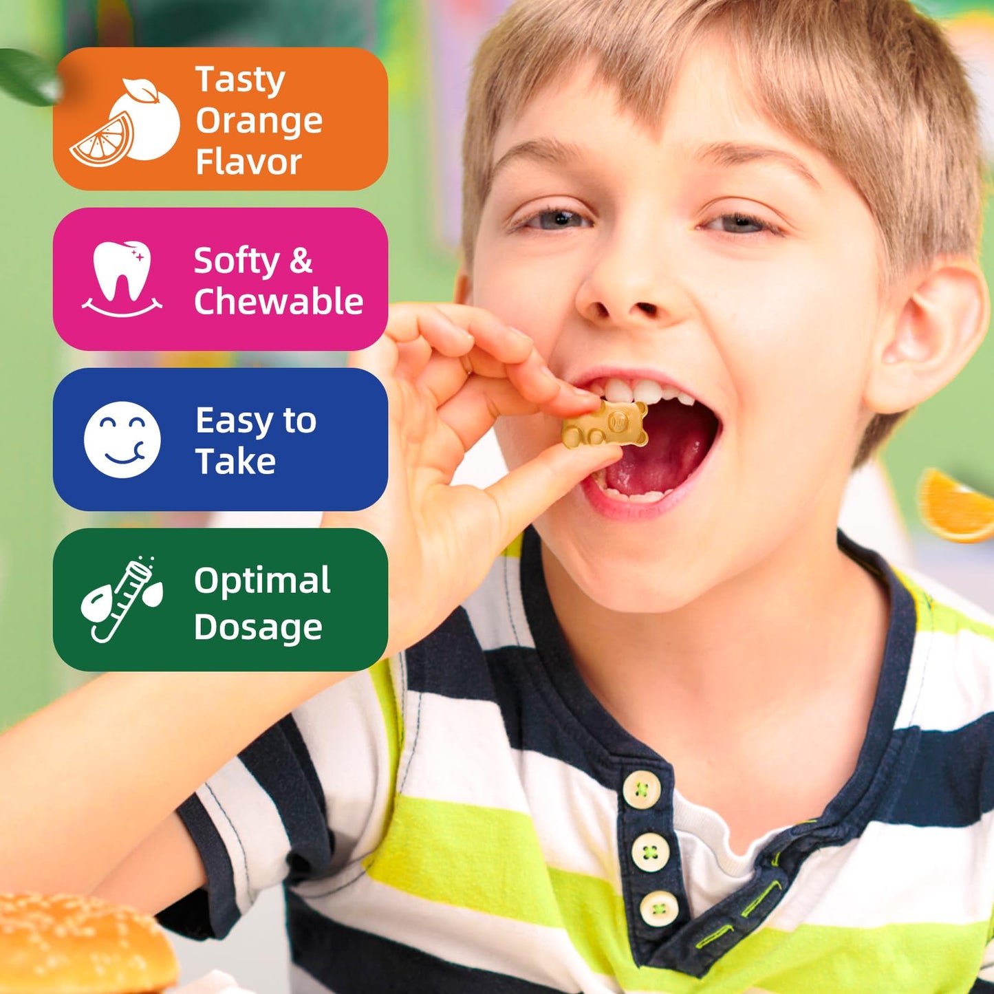 ReviNutra Calm Magnesium Glycinate Gummies 60 Count