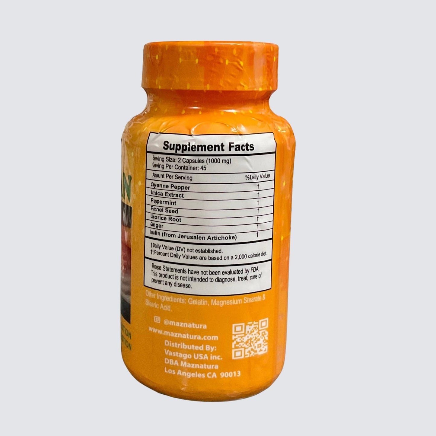 Generic Maznatura Gastric Ulcers 500mg Capsule - 90 Capsules