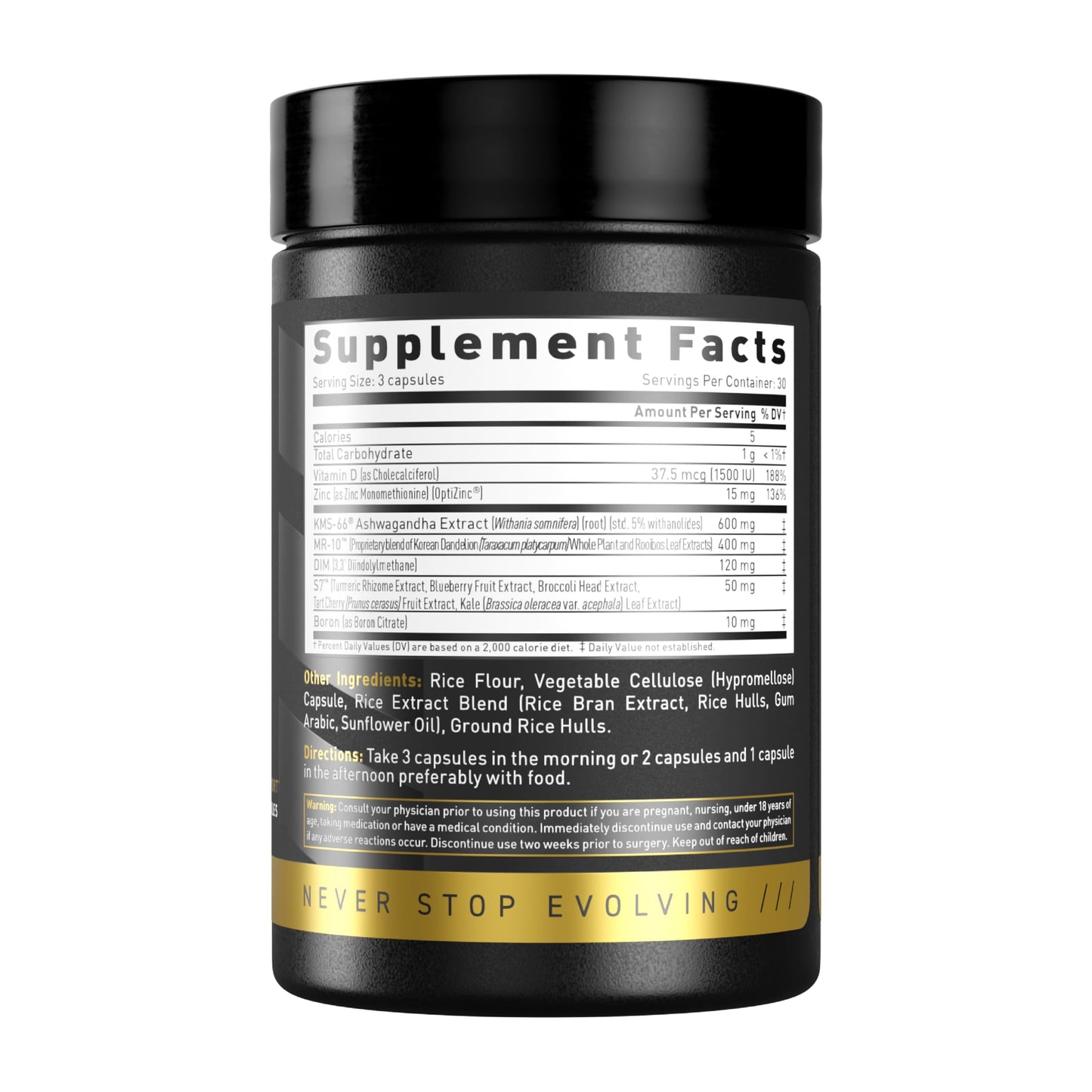 Kaged Test Elite Capsules, 30 Capsules