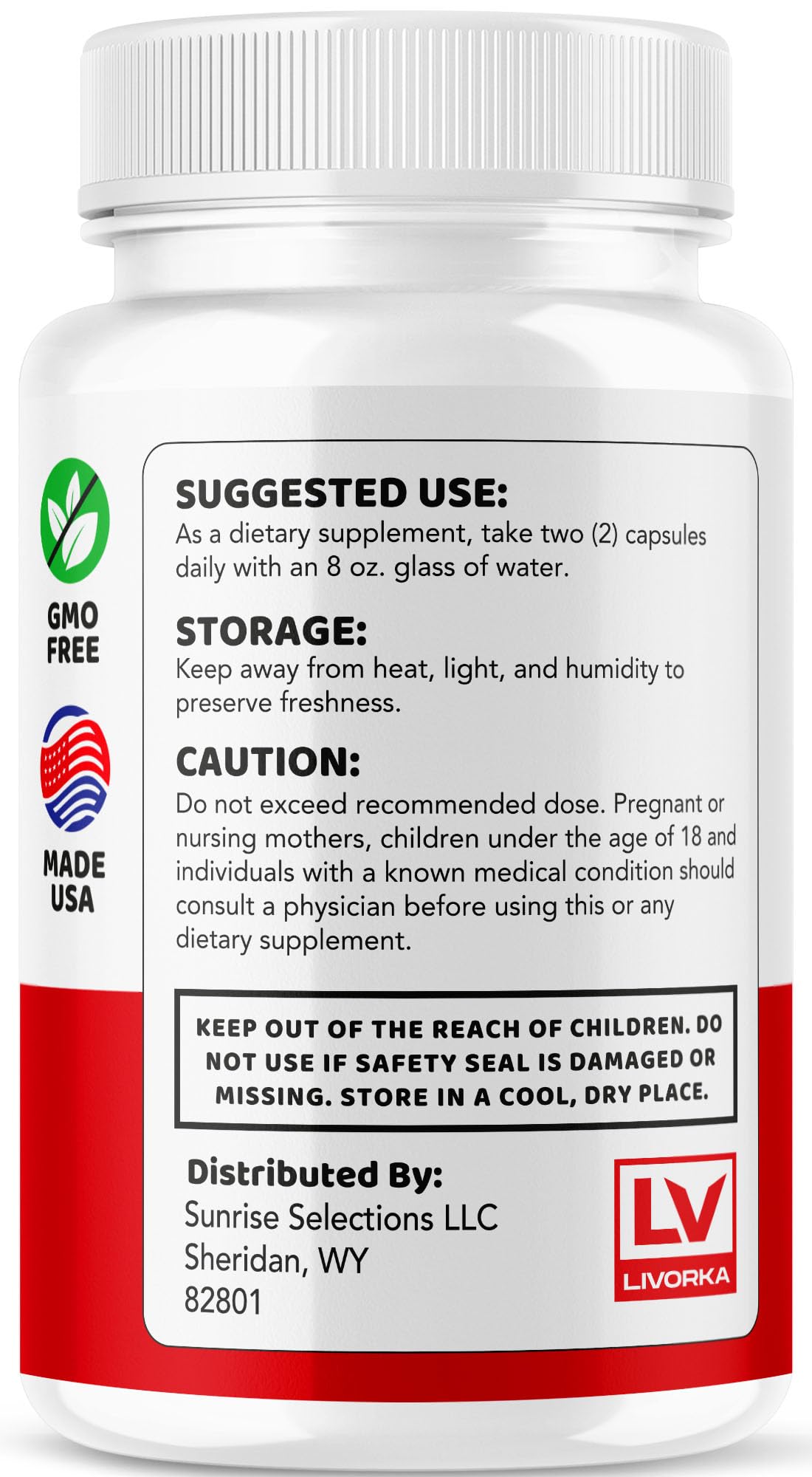 LIVORKA Glycovane Capsules, 300 Capsules