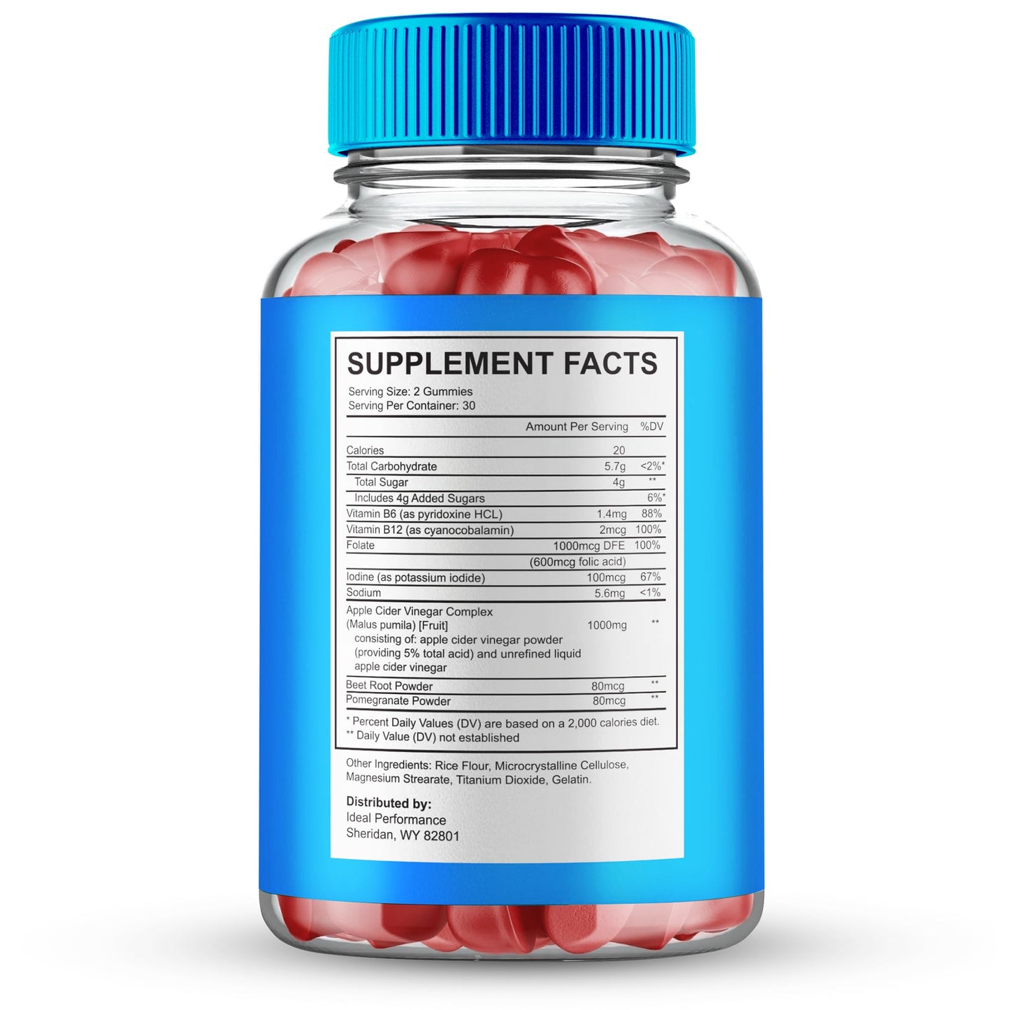 IDEAL PERFORMANCE Duremax Gummies 60 Count