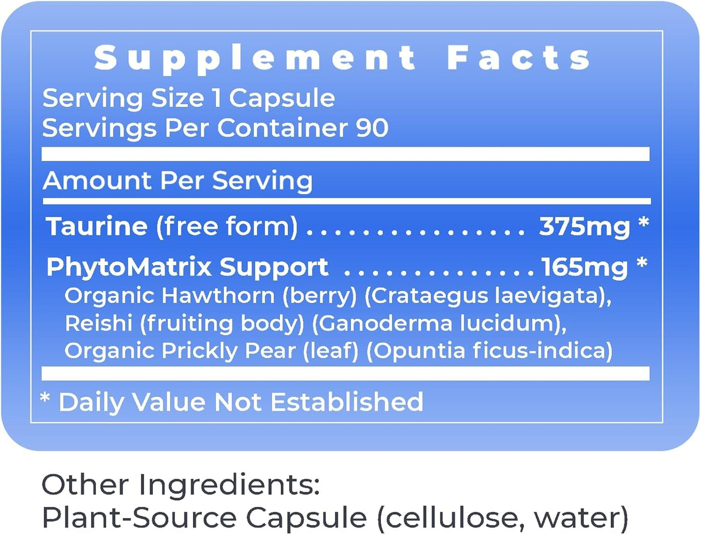 Premier Research Labs Taurine Blend Capsule, 90 Capsules