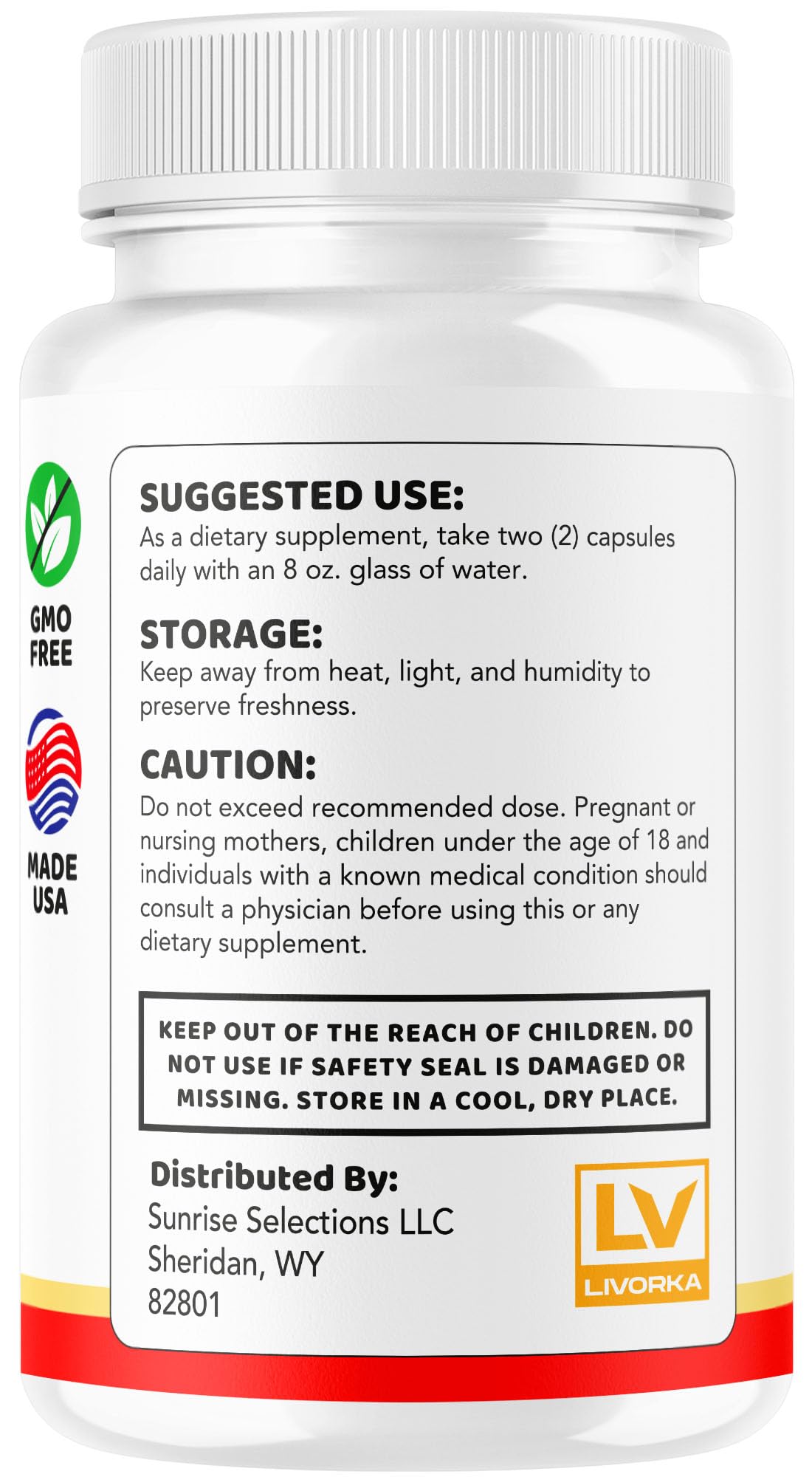 LIVORKA GlucoXcel Capsules 120 Capsules
