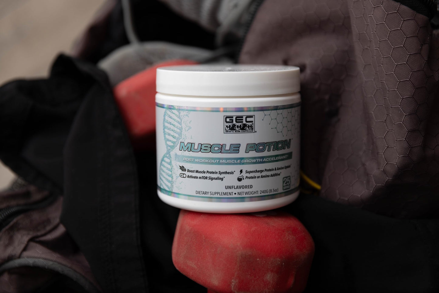 Genetic Edge Compounds GEC Muscle Potion Creatine Monohydrate Powder, 8.5 Ounce