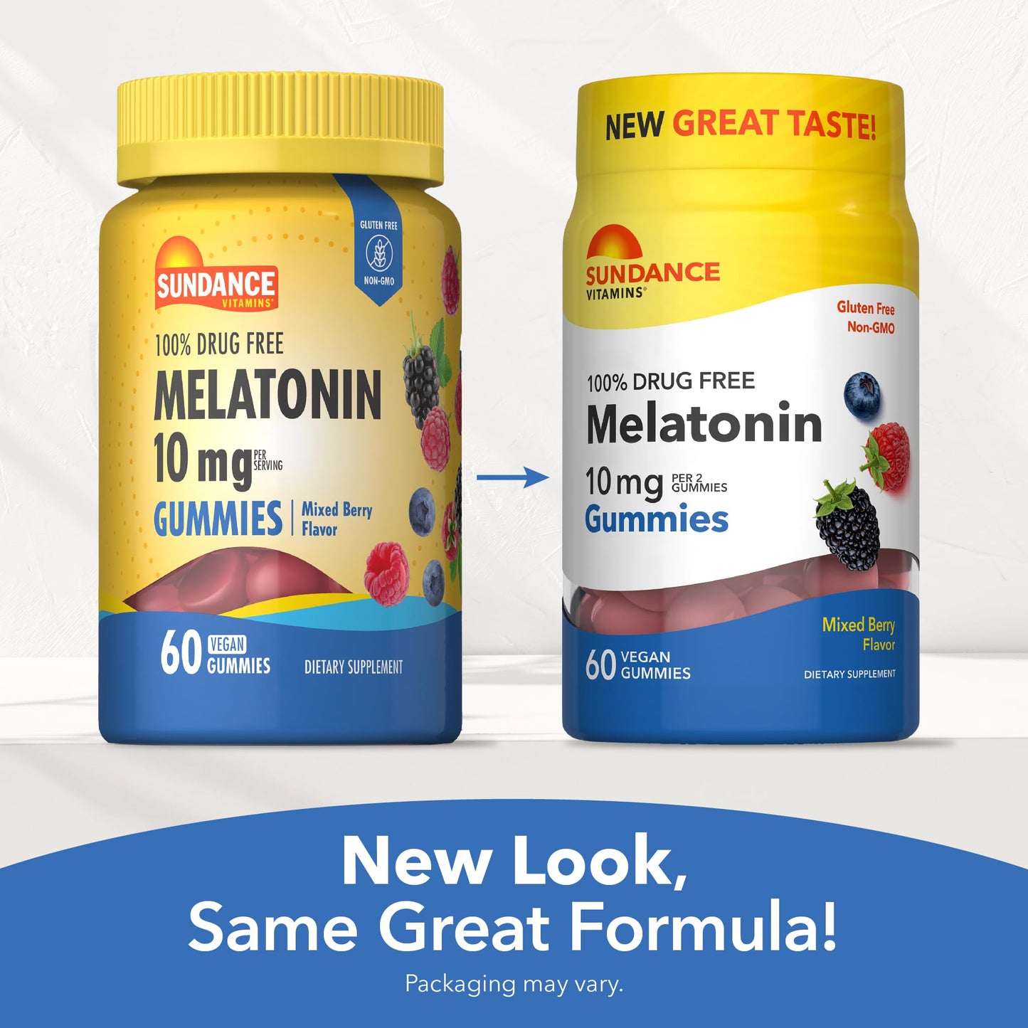 Sundance Melatonin 10mg Gummies, 60 Count